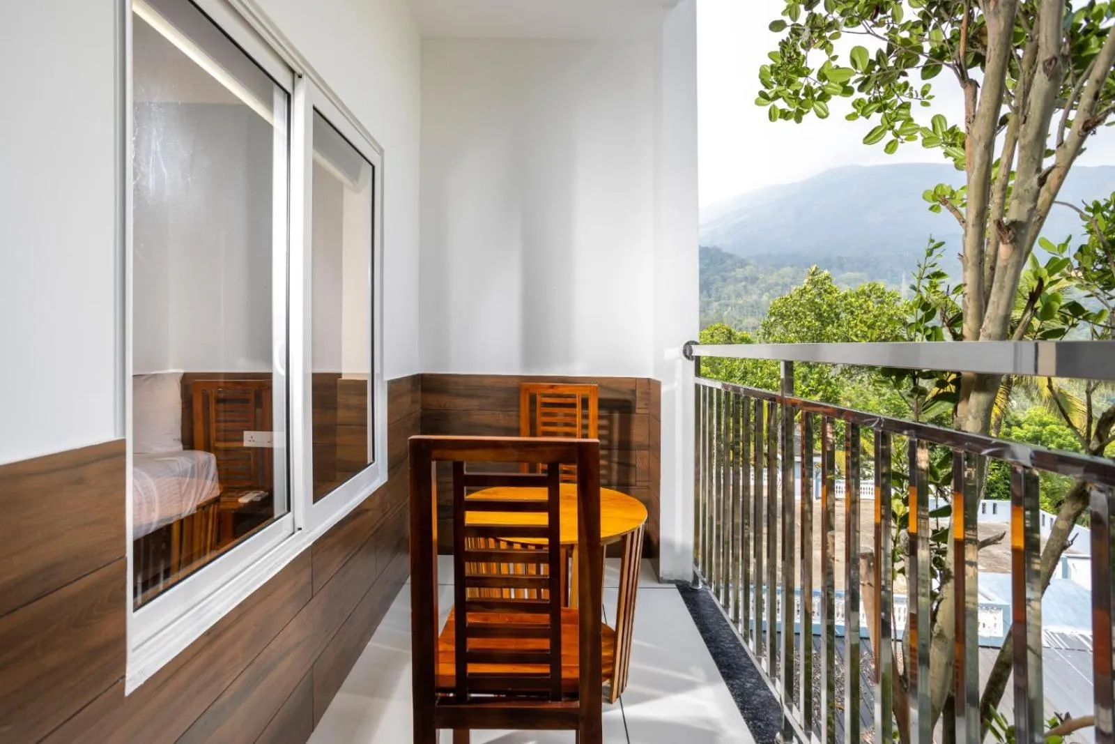 Balcony/Terrace in Star Emirates Luxury Resort and Spa, Munnar