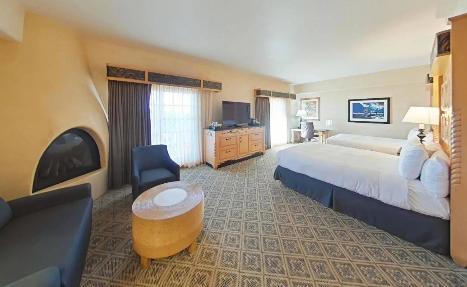 Bed in Hilton Santa Fe Buffalo Thunder