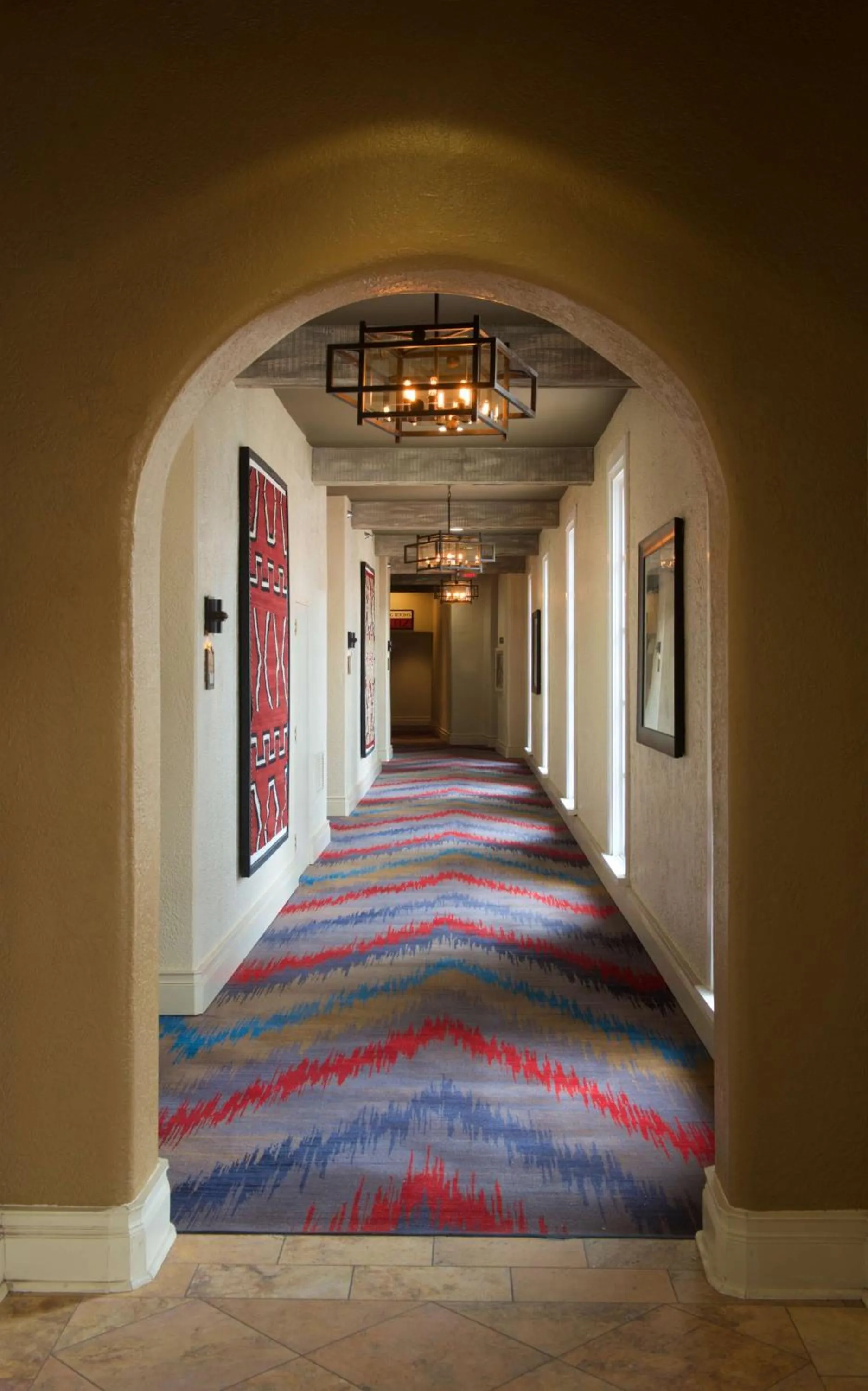 Meeting/conference room, Bed in Hilton Santa Fe Historic Plaza