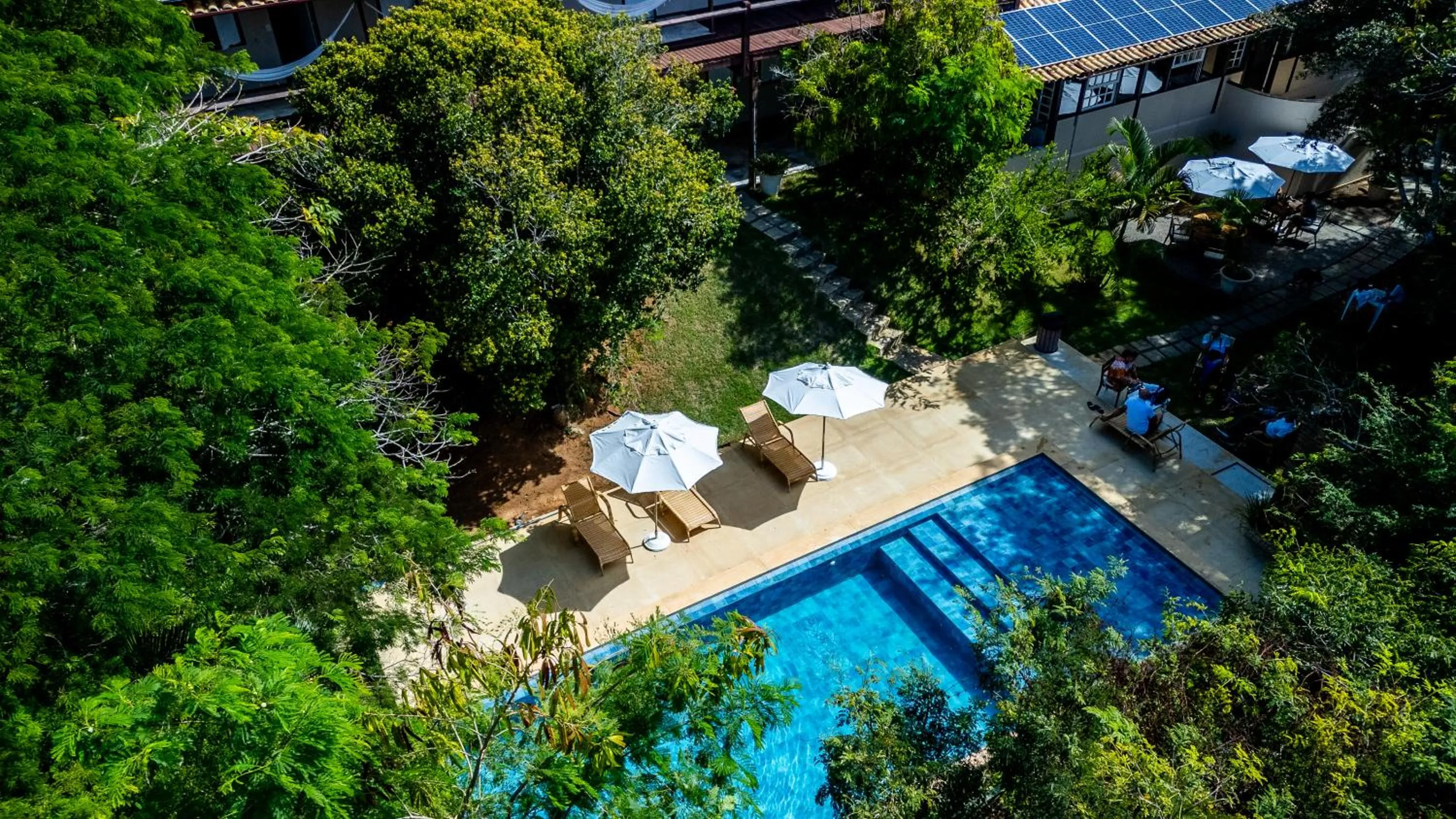 Bird's eye view in Pousada Vila Pitanga