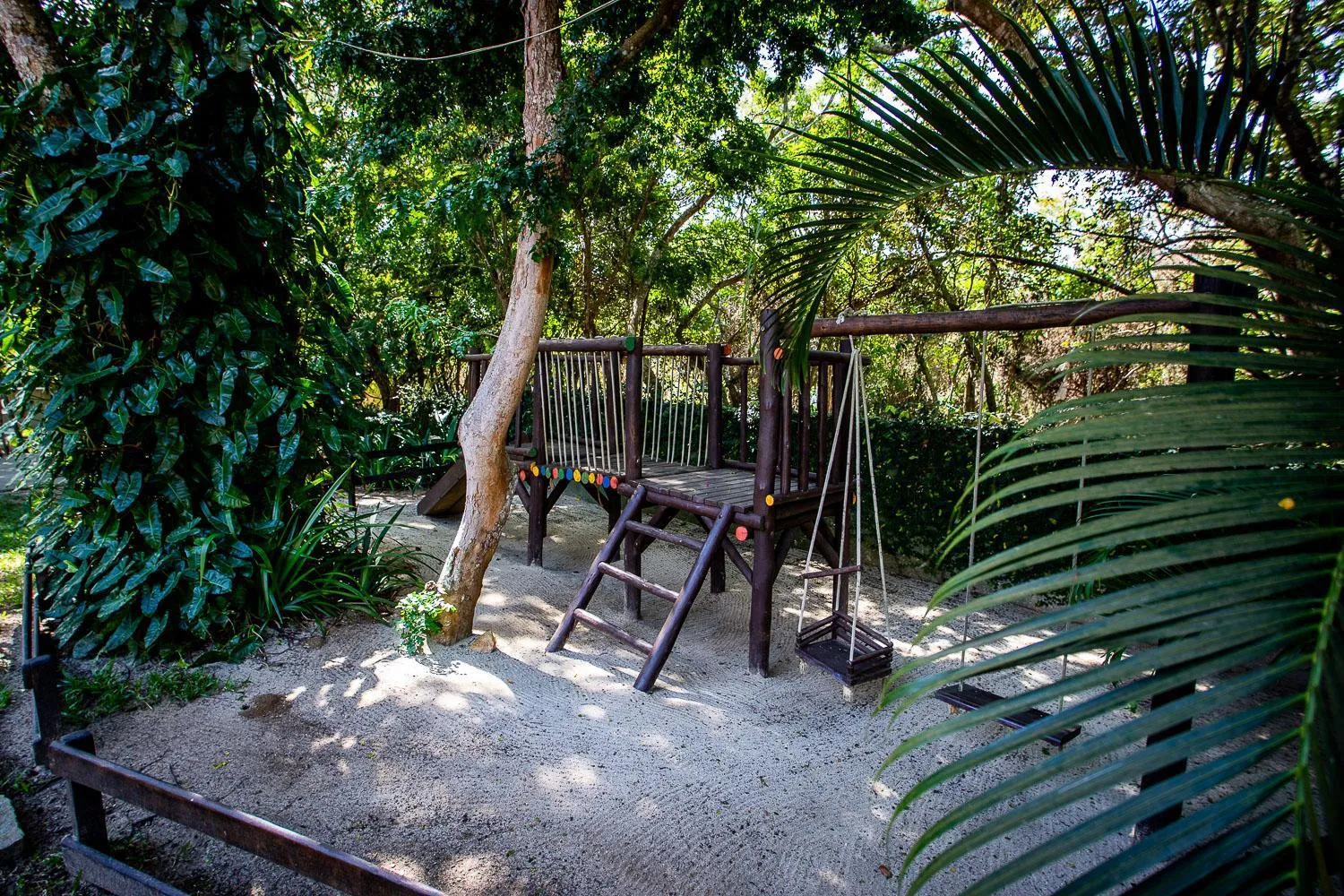 Children play ground in Pousada Vila Pitanga