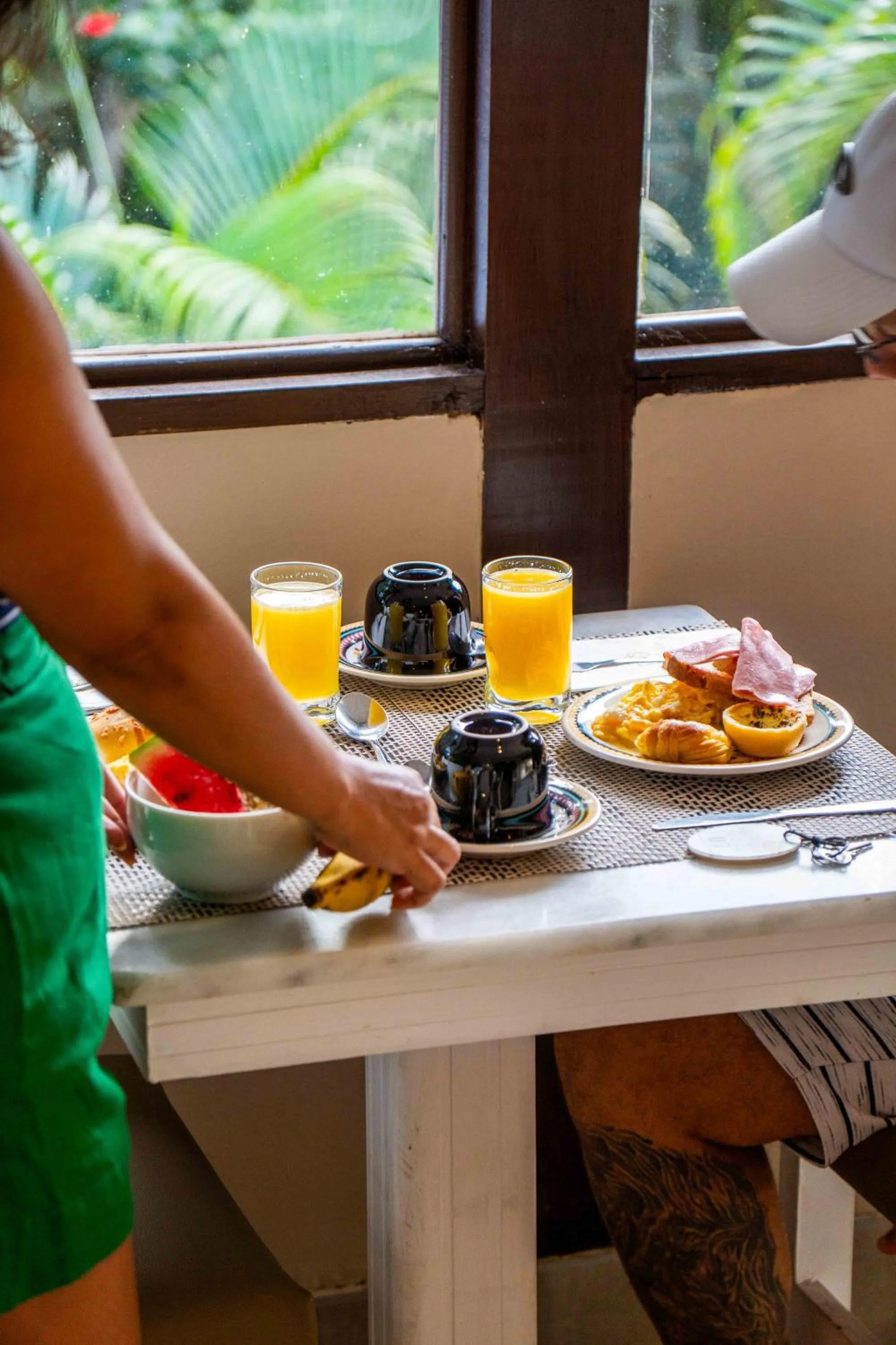 Breakfast in Pousada Vila Pitanga
