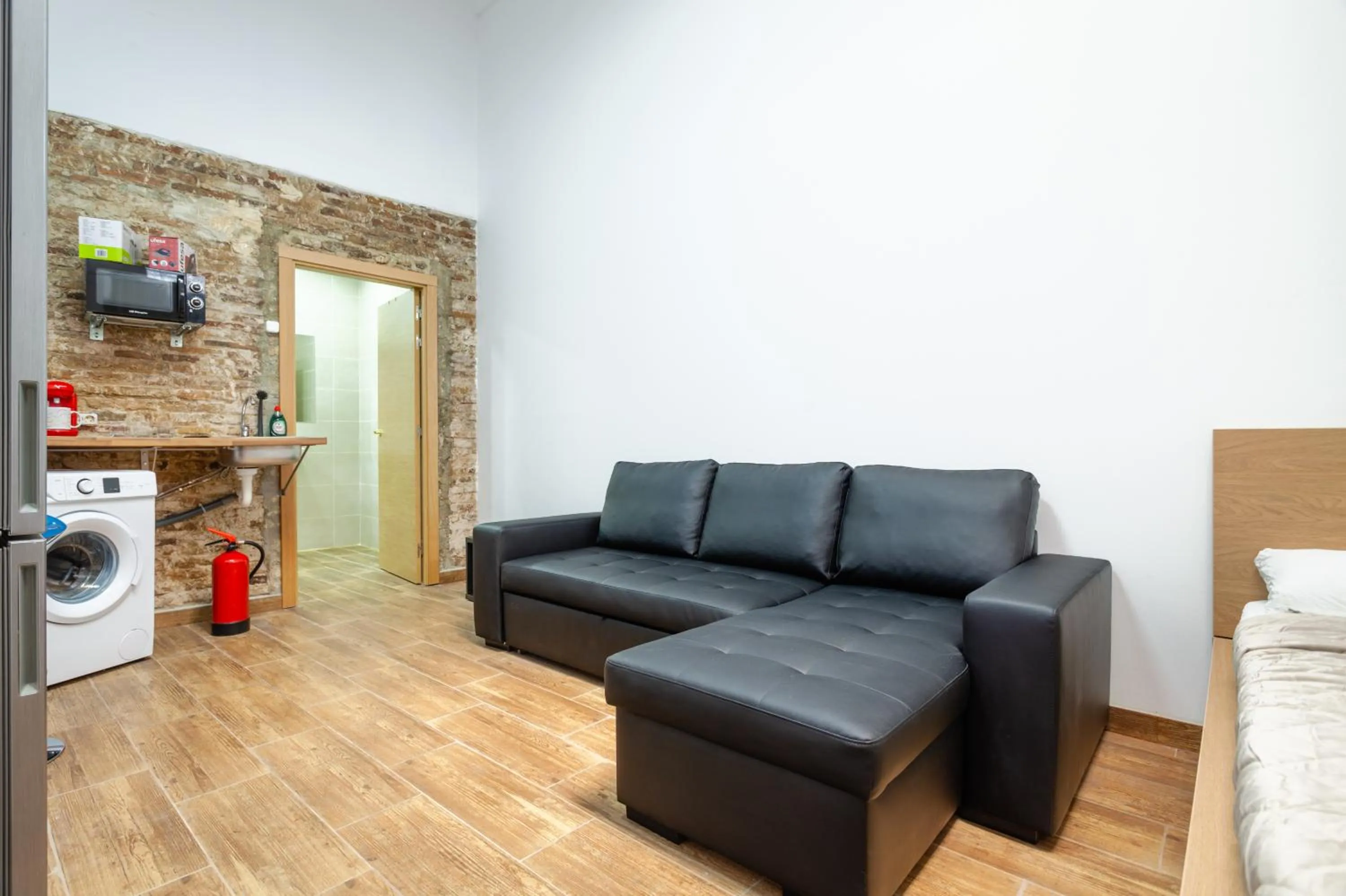 Kitchen or kitchenette in CAMP NOU & FiRA BUSINESS LOFTS