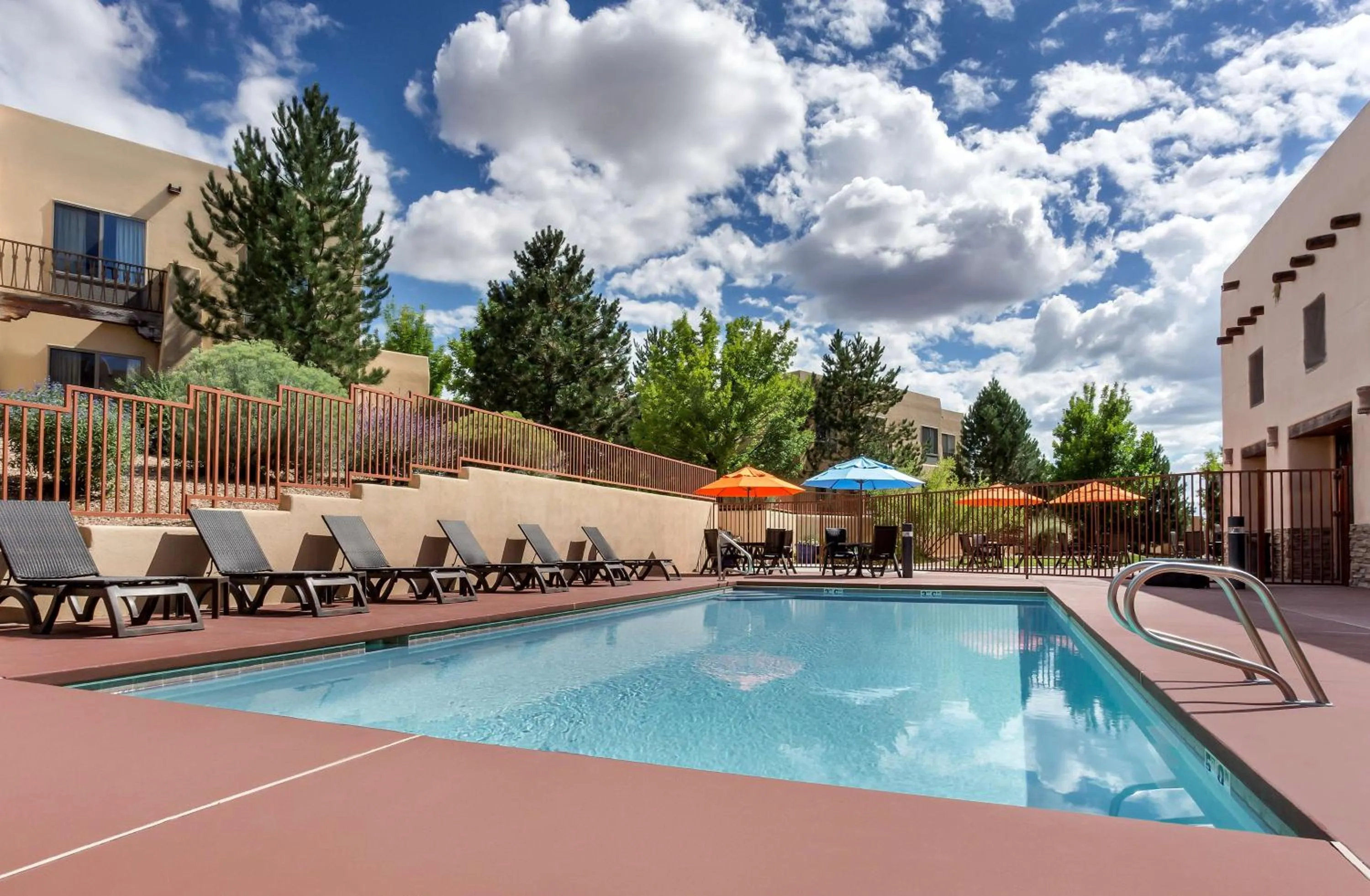 Pool view in Homewood Suites by Hilton Santa Fe-North
