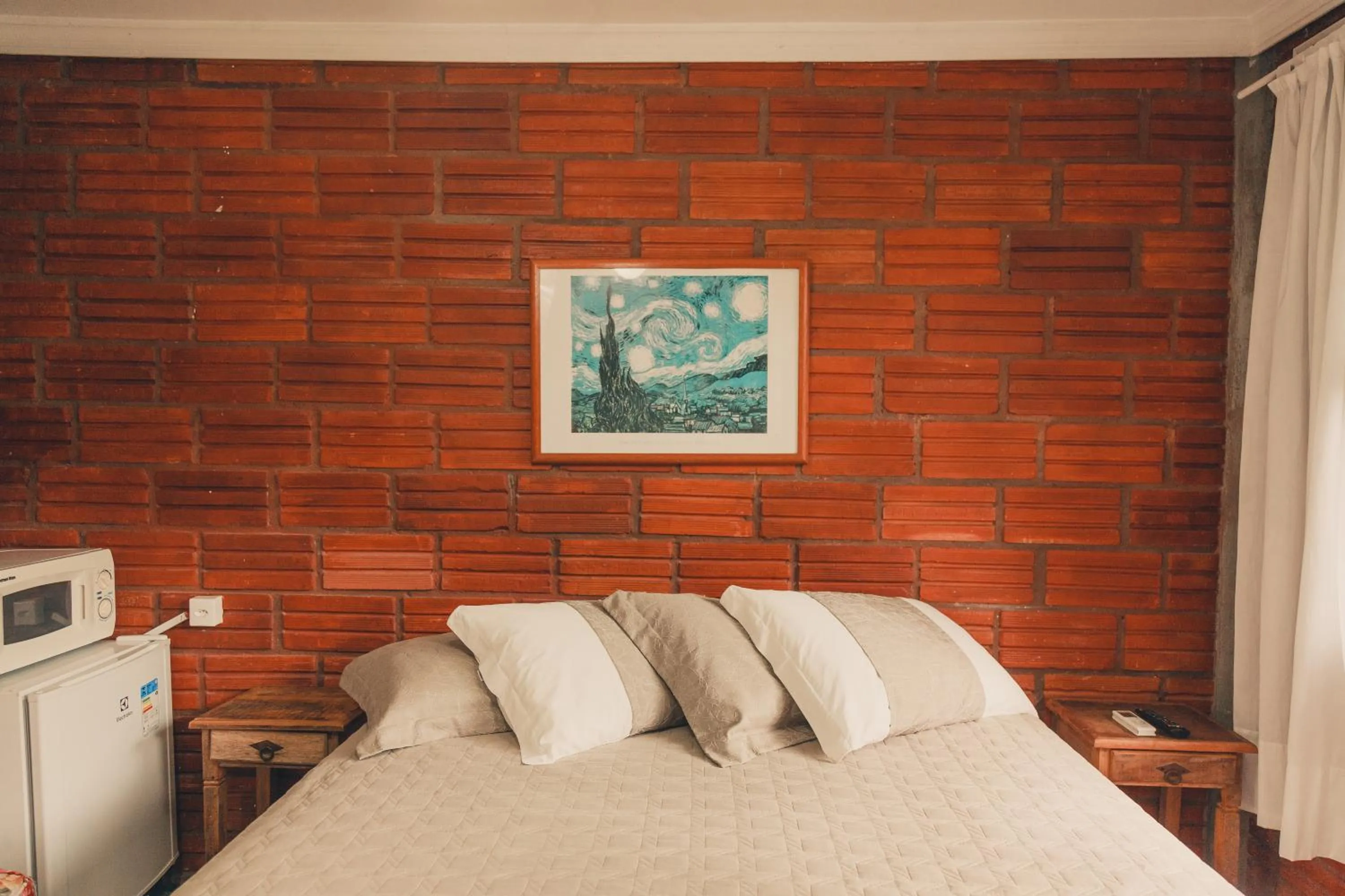 Bed in A Ilha Verde Hotel Pousada na Praia