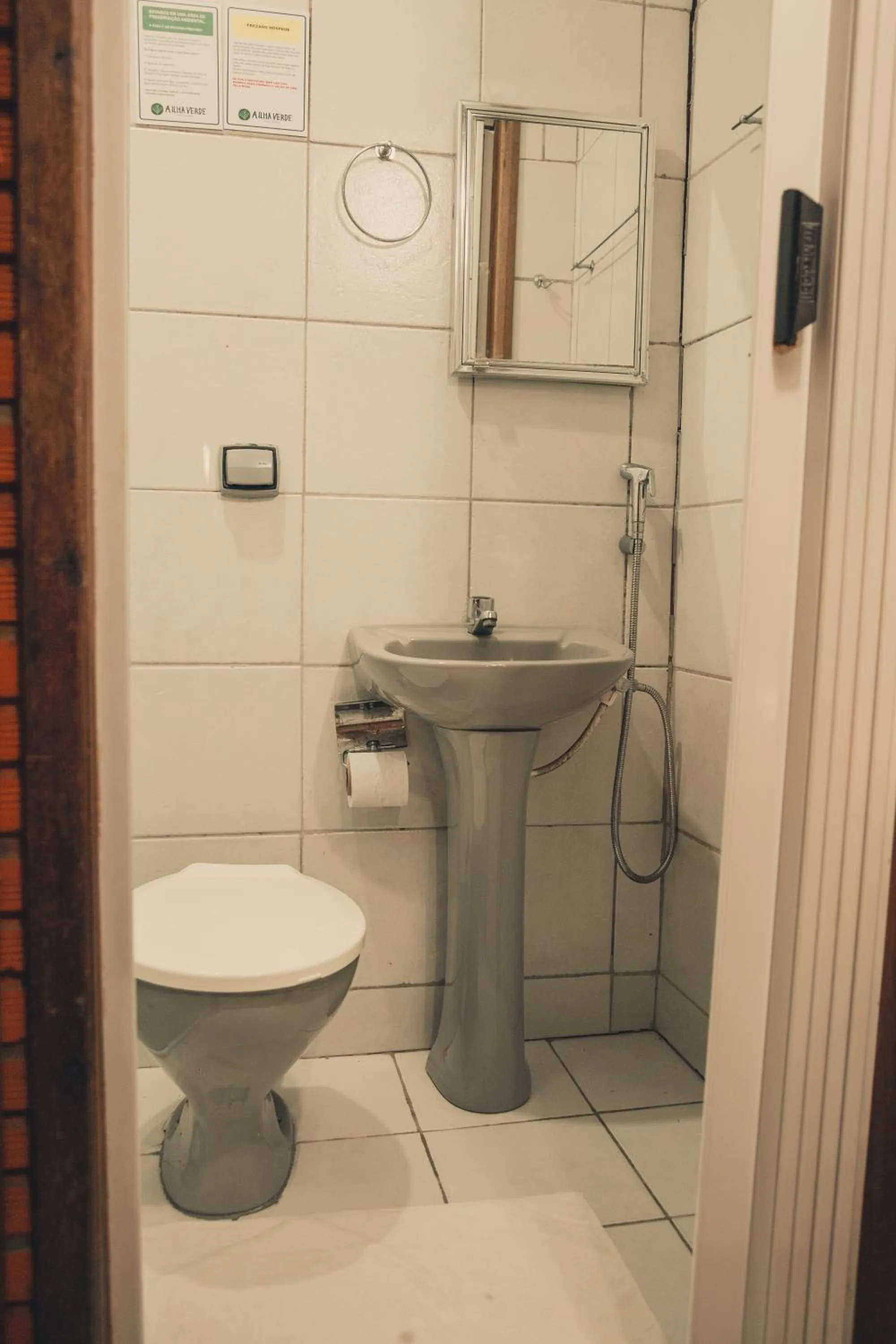 Bathroom in A Ilha Verde Hotel Pousada na Praia