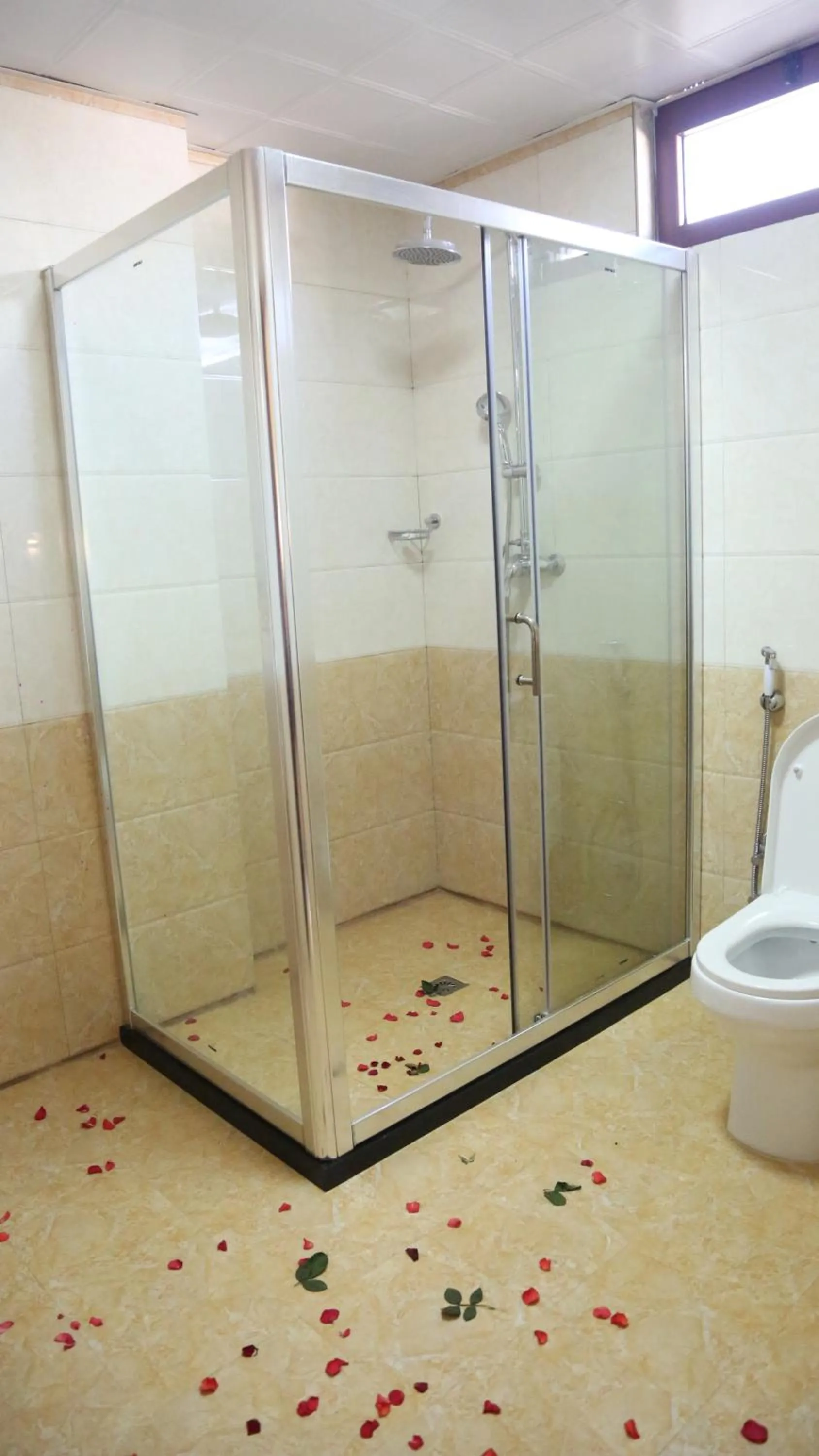 Shower in Winn Hotel - Bahir Dar