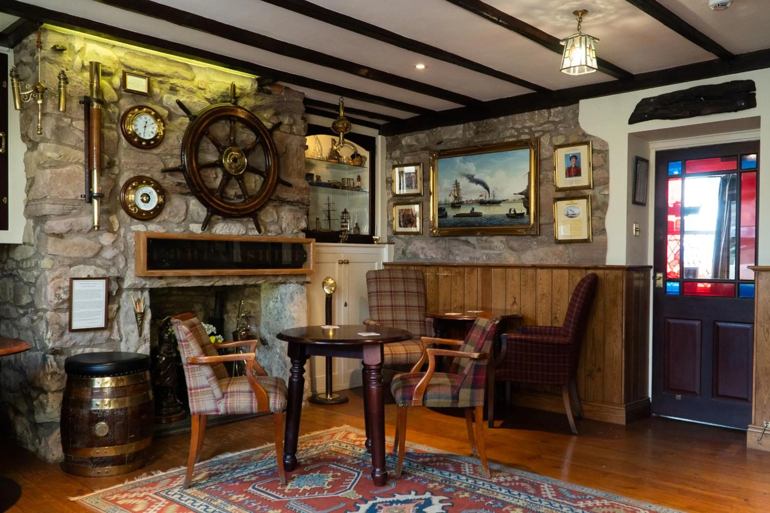 Dining area in The Olde Ship Inn
