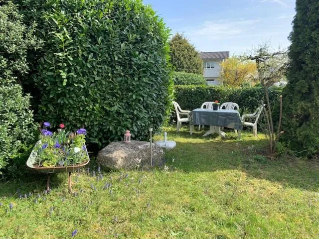 Garden in BodenSEE Apartment "La Musica"