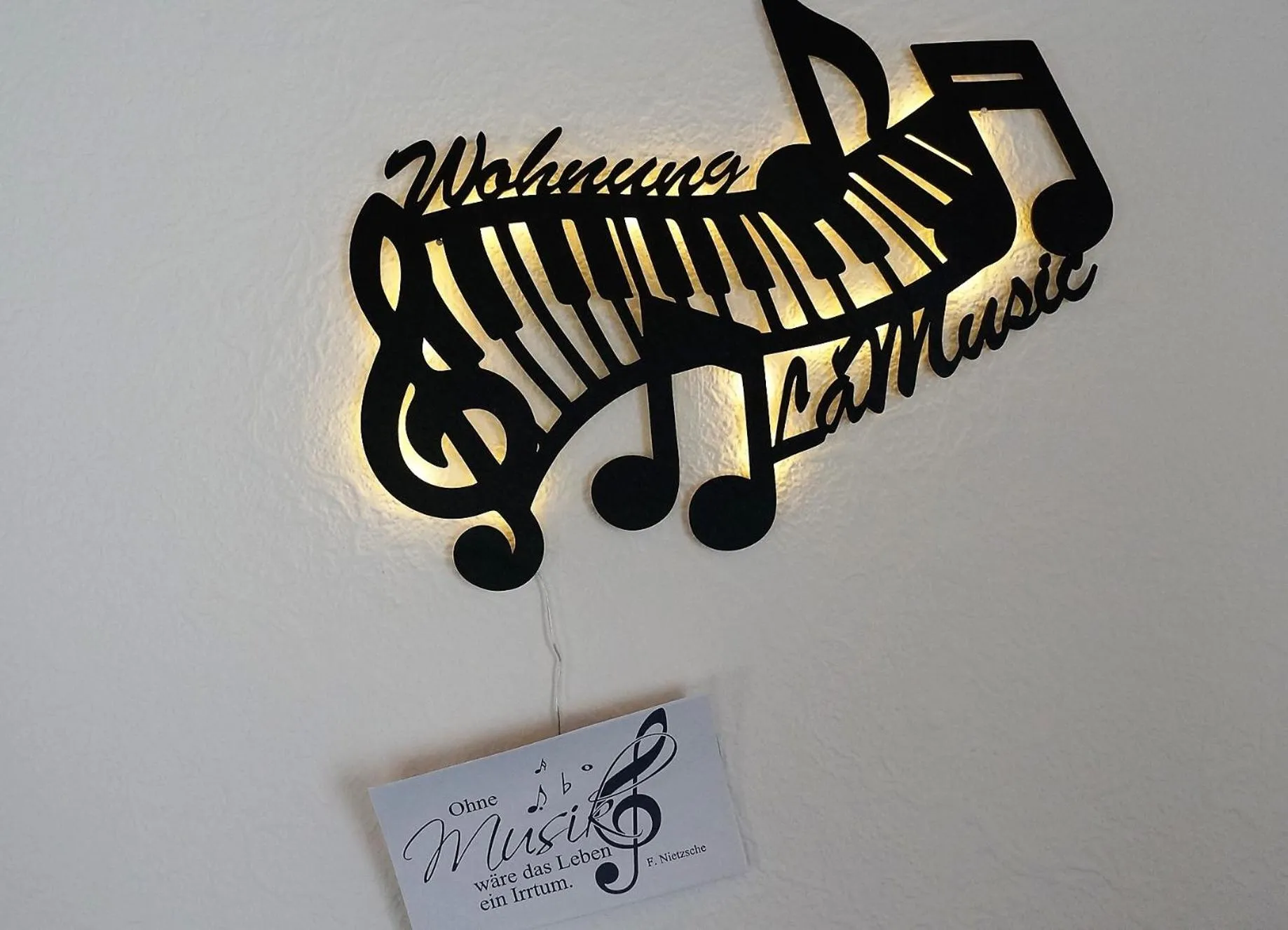 Decorative detail in BodenSEE Apartment "La Musica"