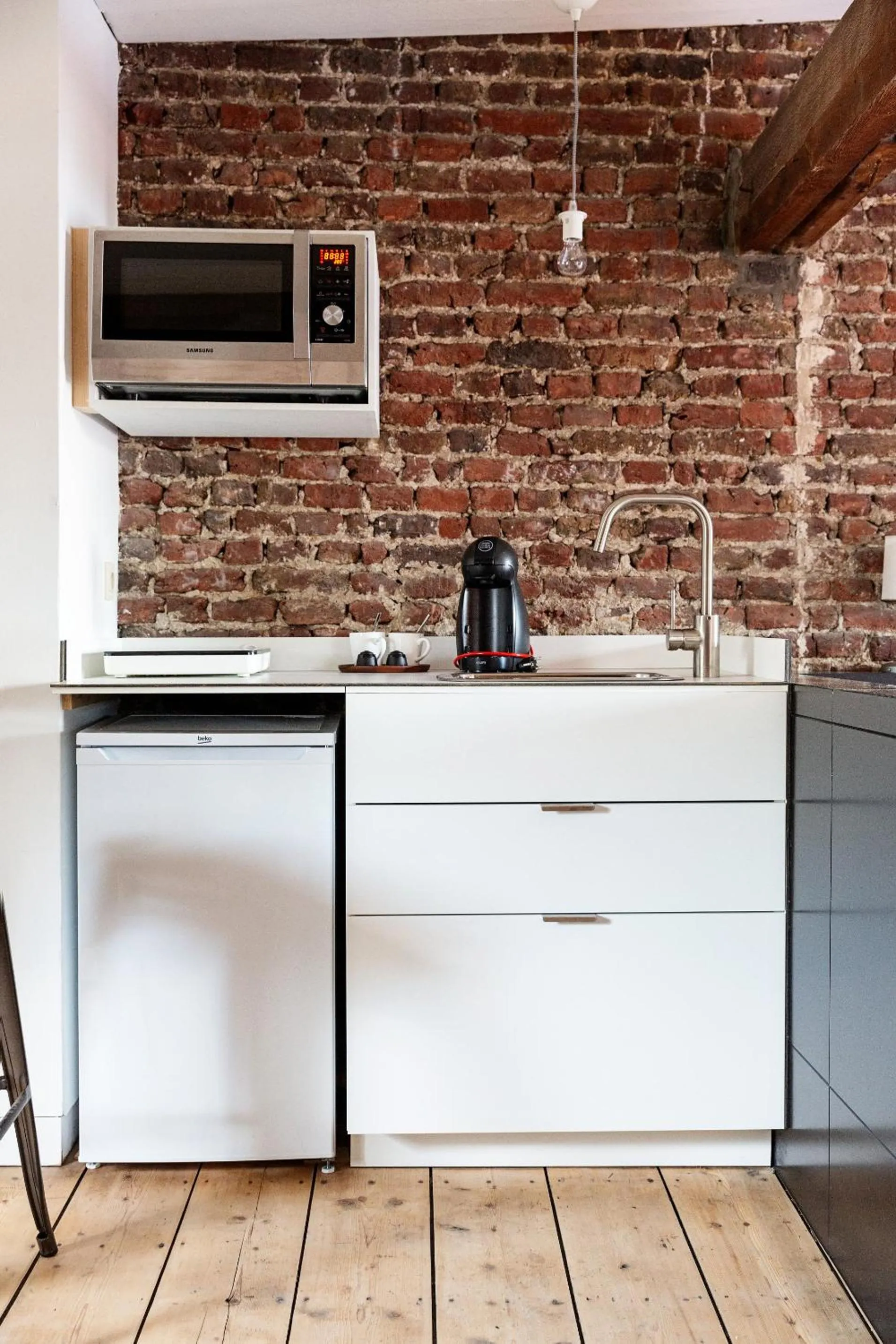 Kitchen or kitchenette in B&B Ar'Home