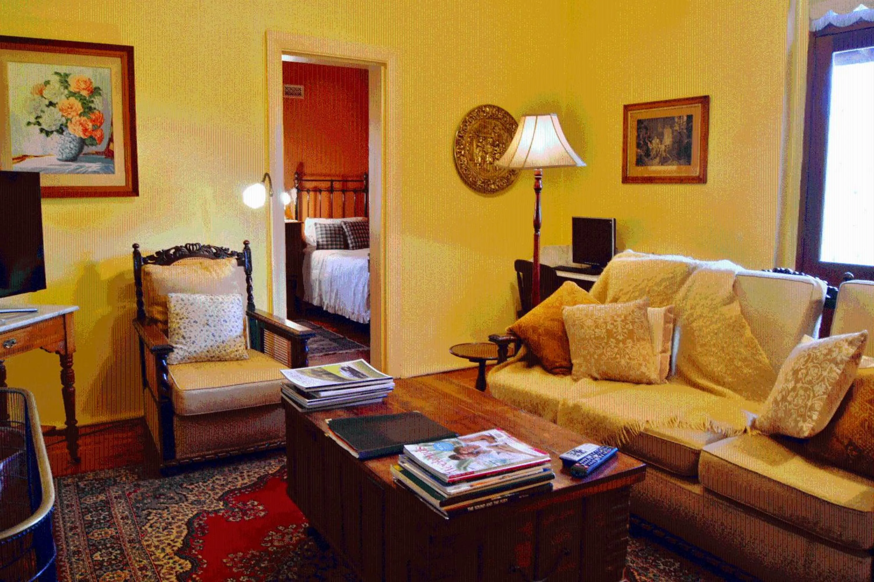 Living room in Buxton Manor