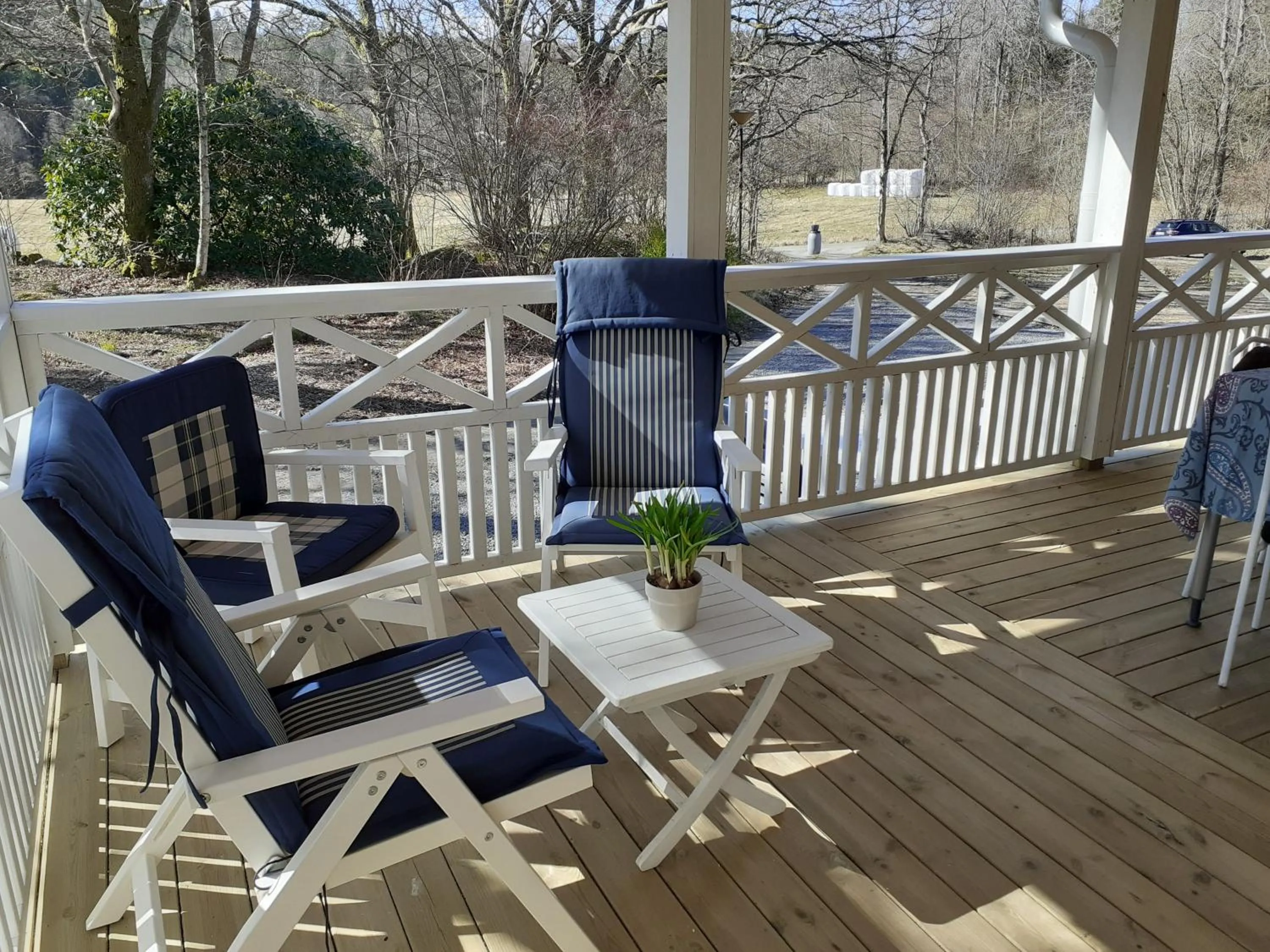 Balcony/Terrace in Villa Ekegården