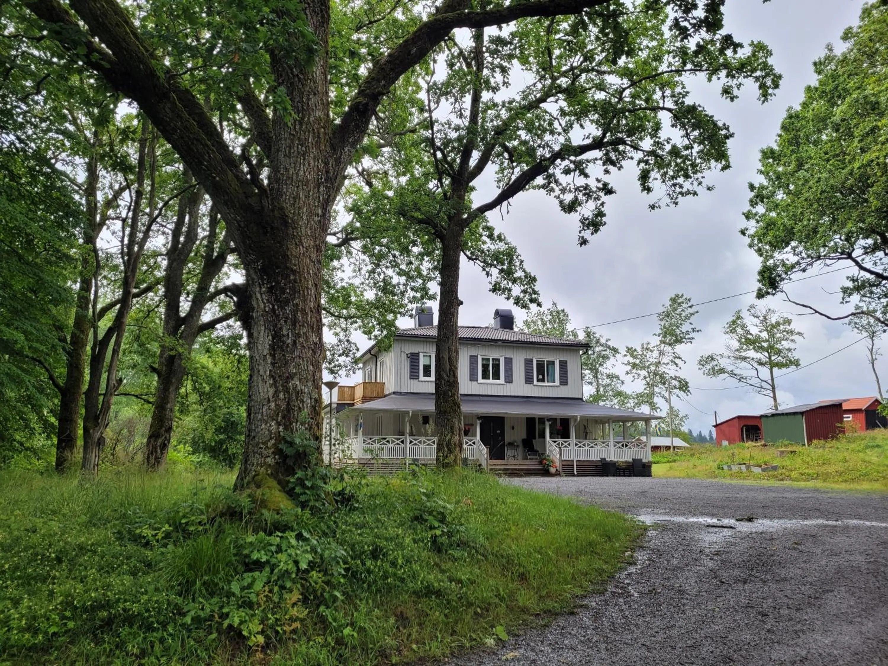 Property building in Villa Ekegården