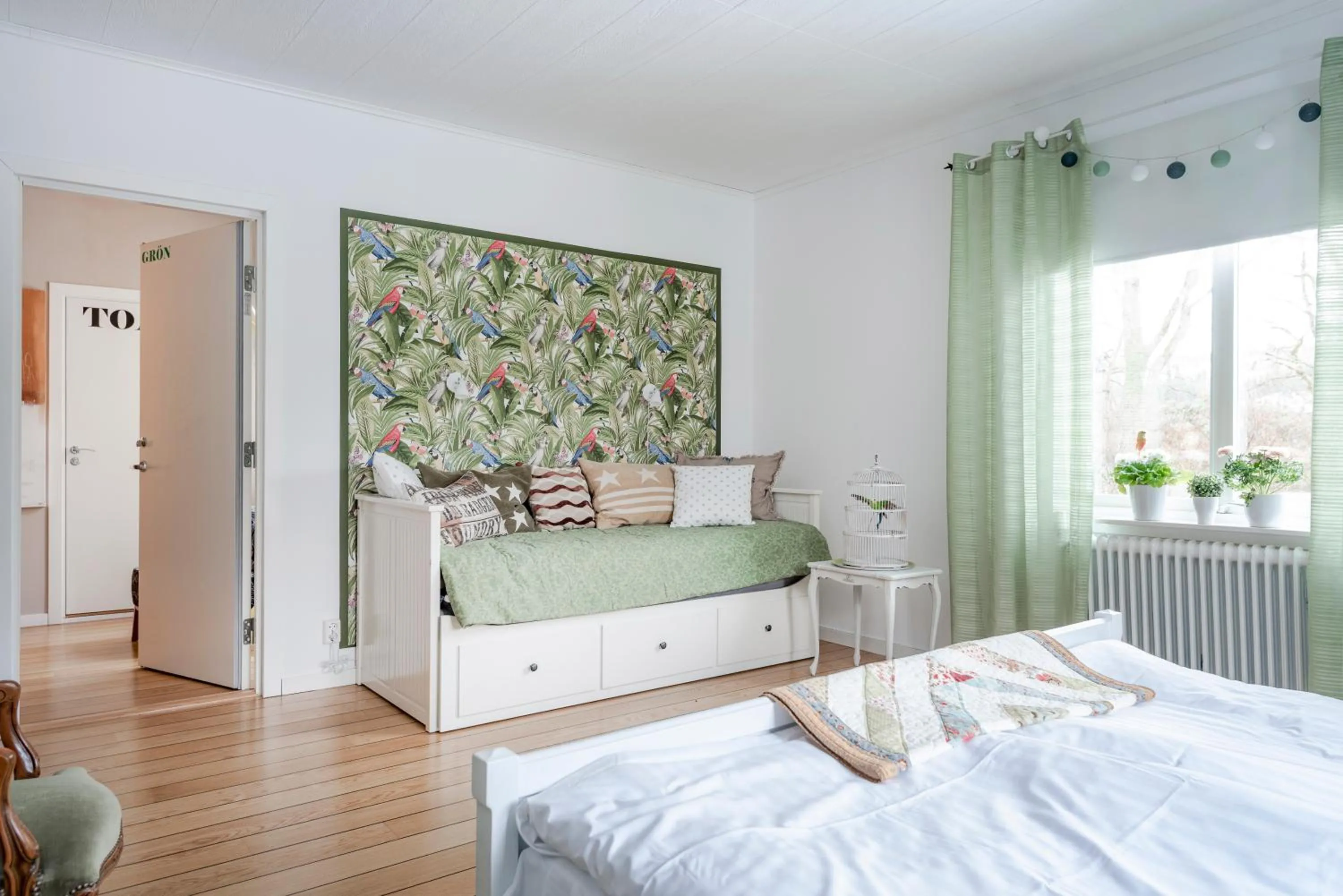 Bed in Villa Ekegården