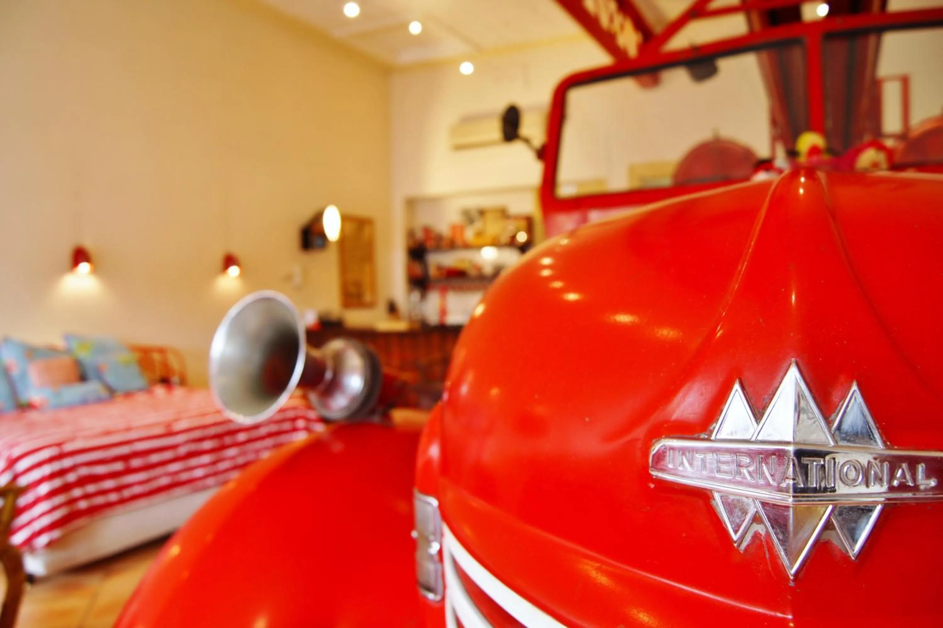 Living room in Fire Station Inn