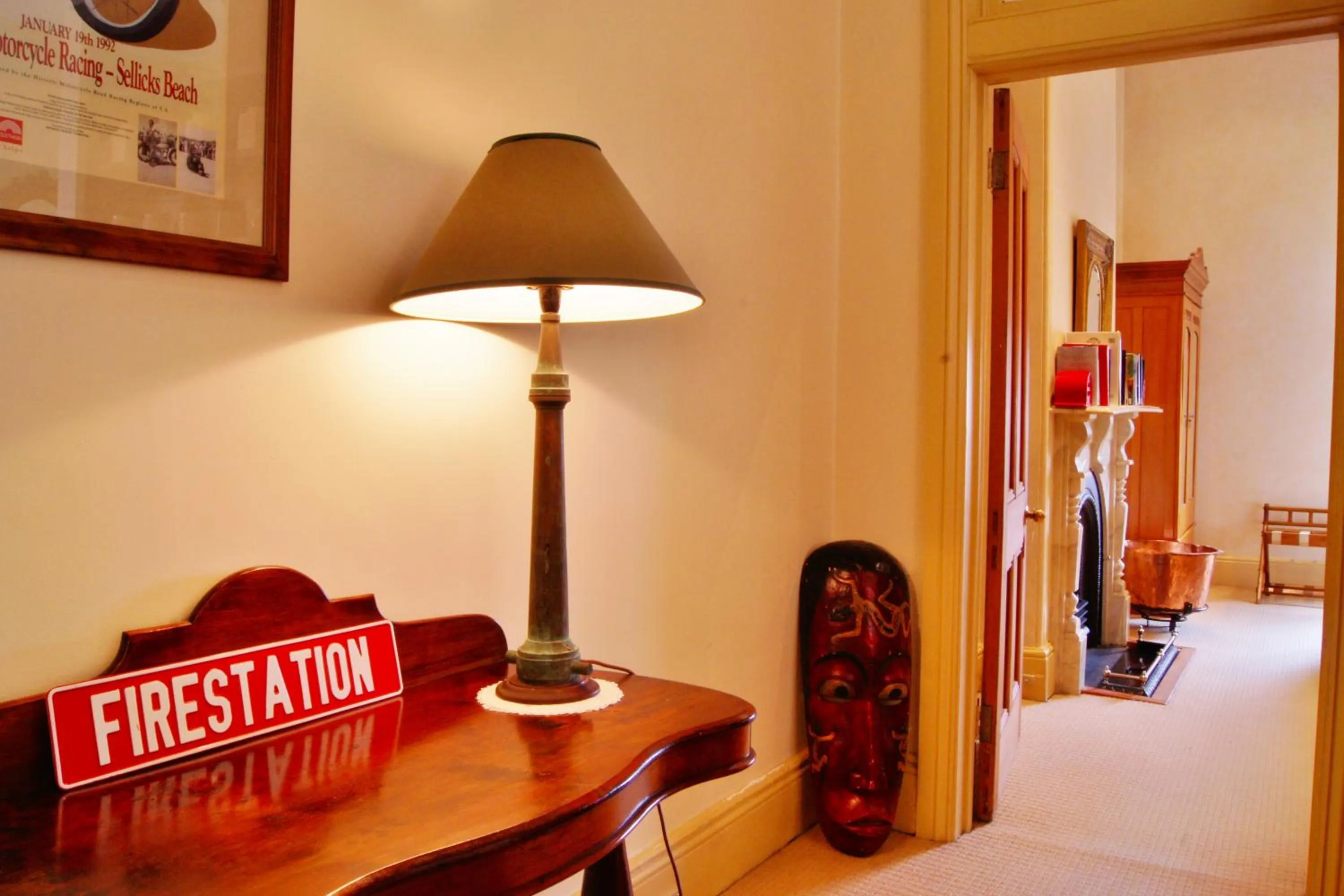 Decorative detail in Fire Station Inn