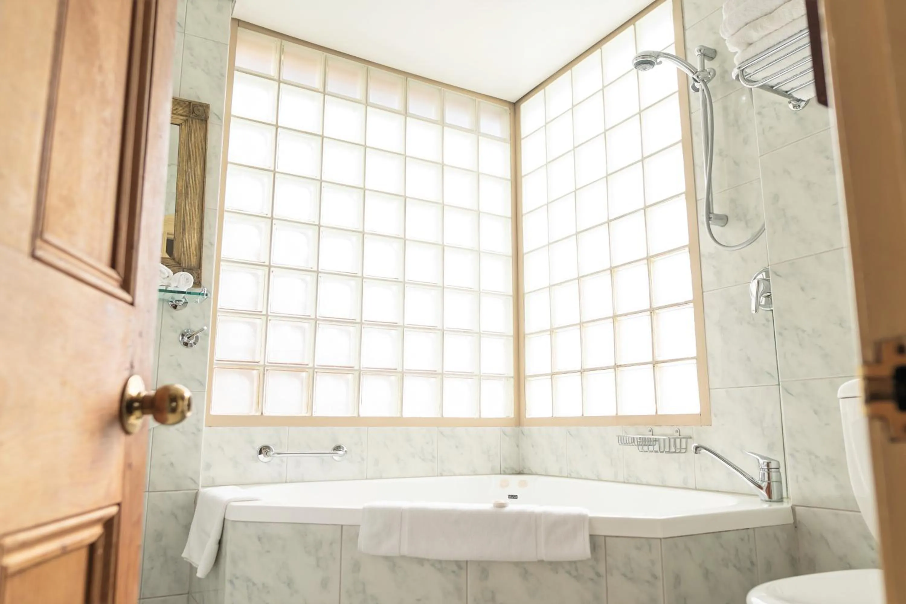 Shower in Fire Station Inn