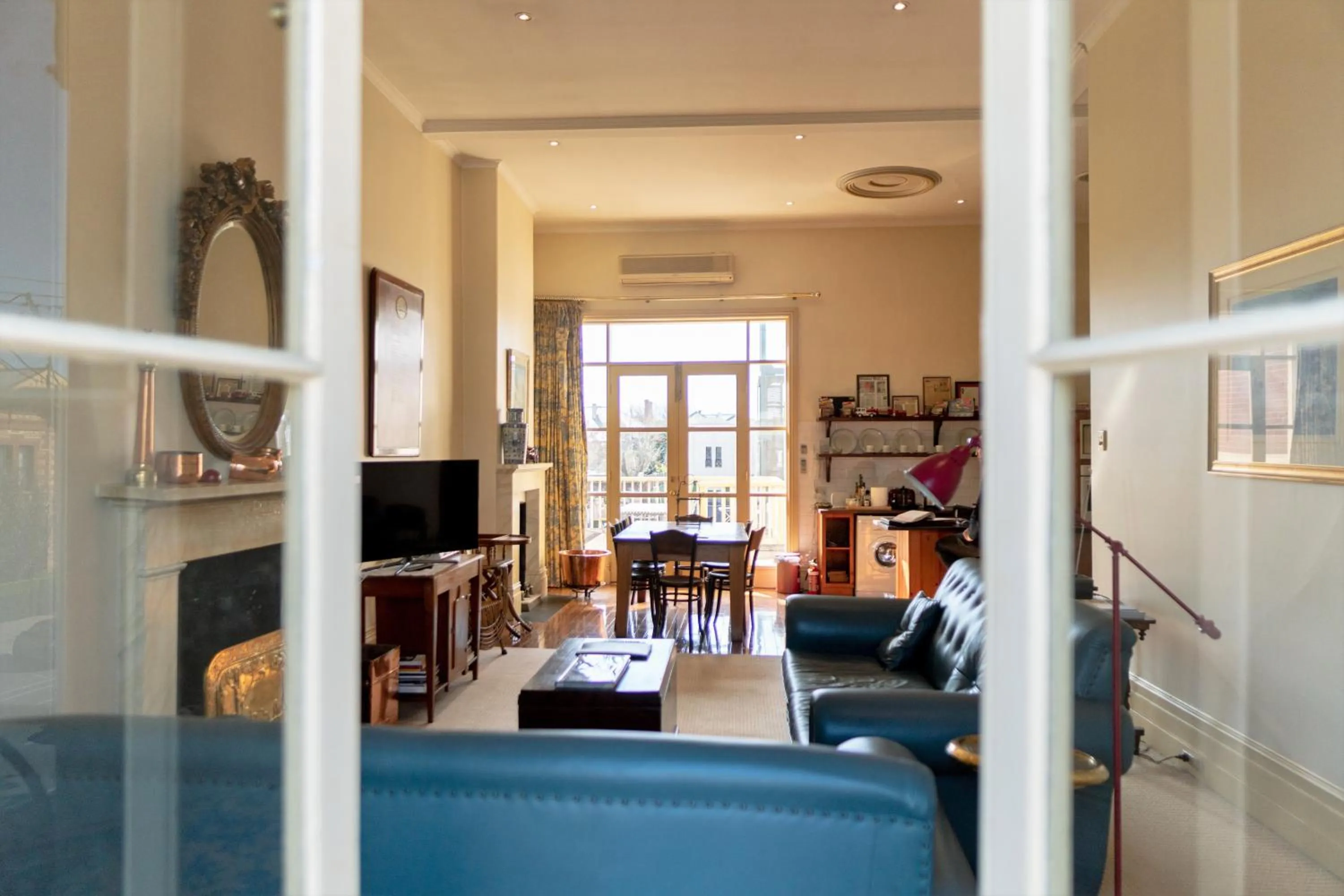 Living room in Fire Station Inn