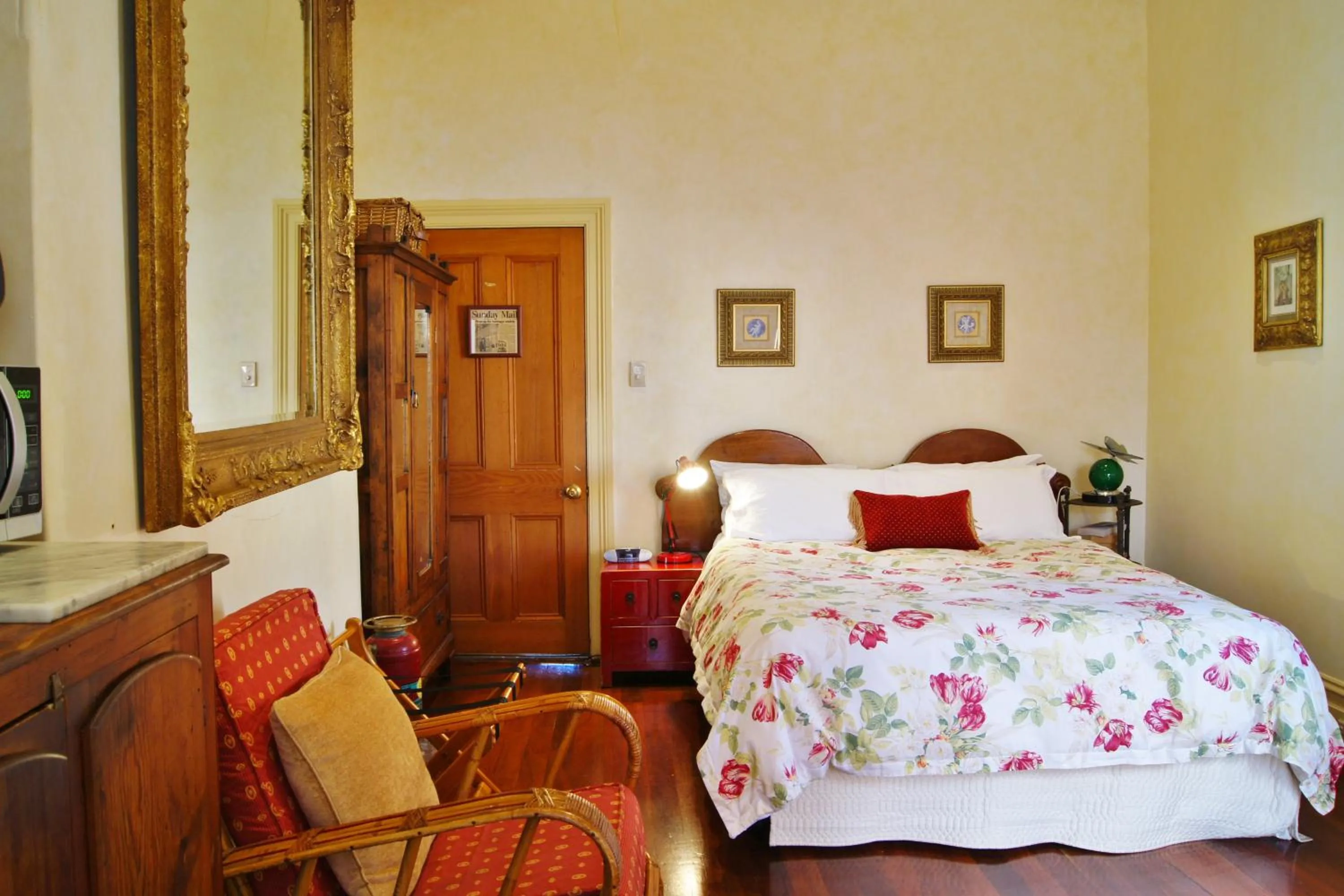 Bed in Fire Station Inn