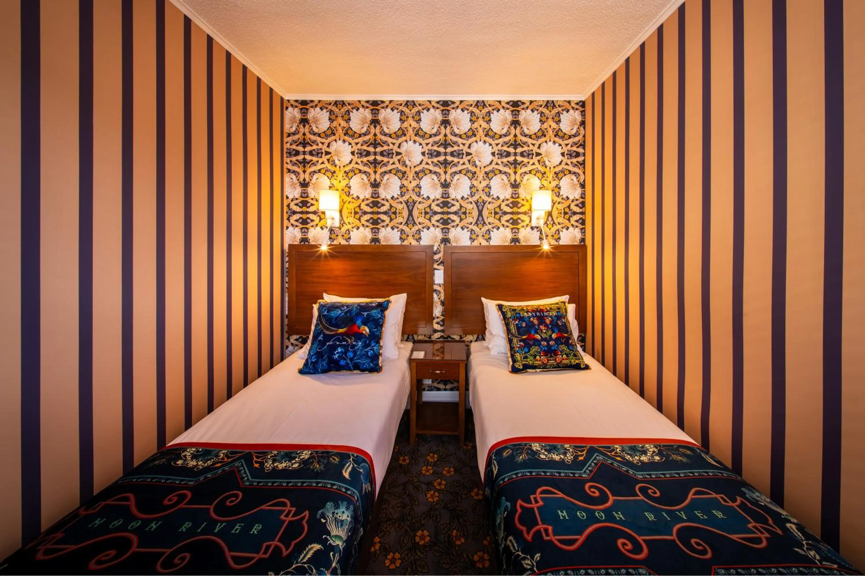 Bed in Prince's Gate Hotel