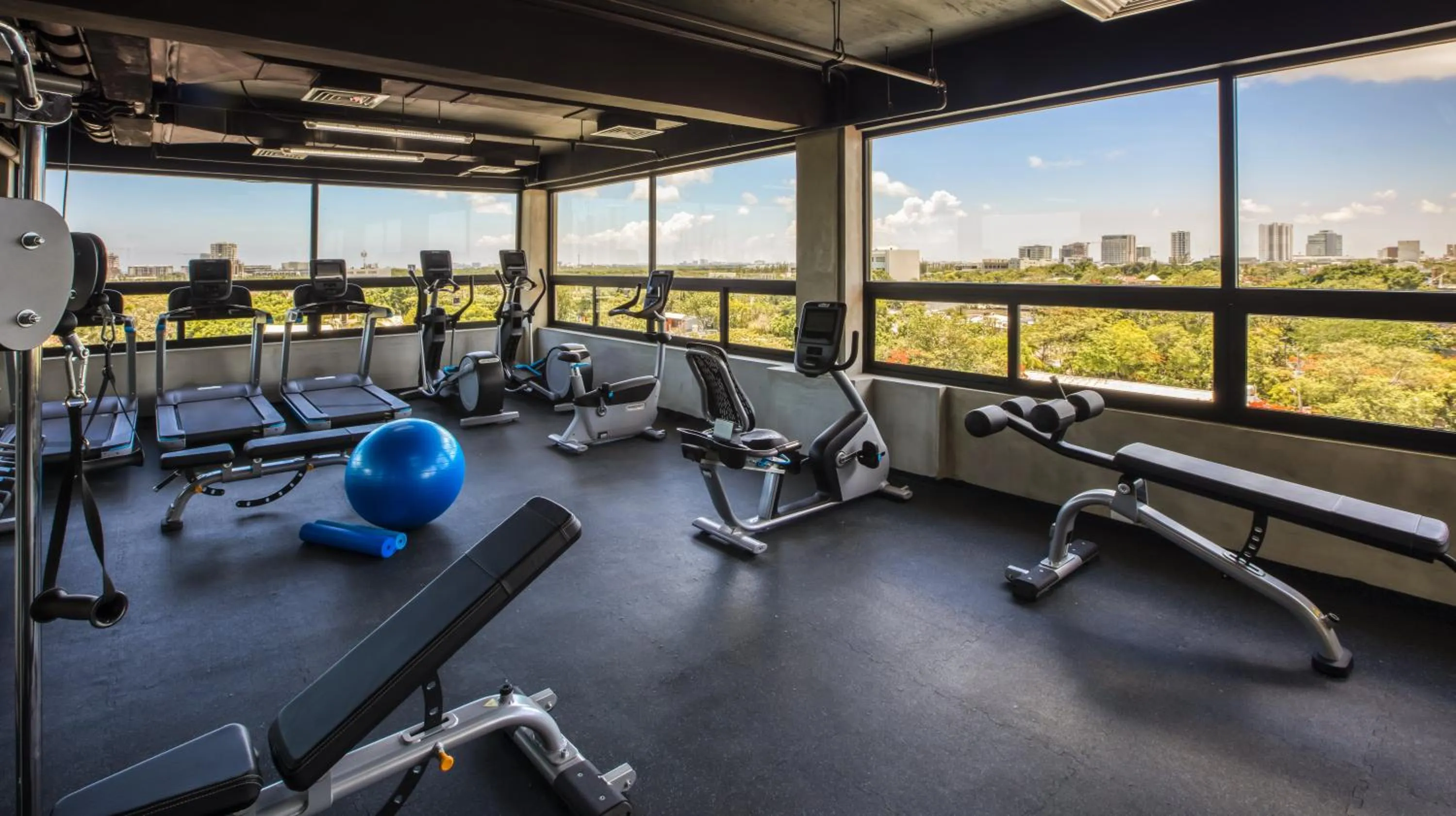 Fitness centre/facilities in Mex Hoteles