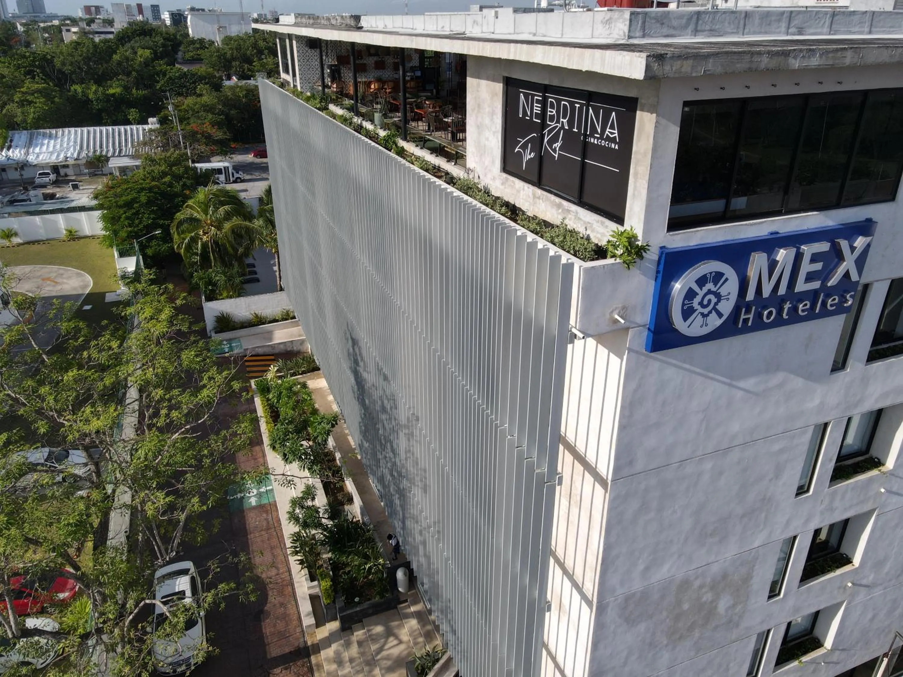 Property building in Mex Hoteles