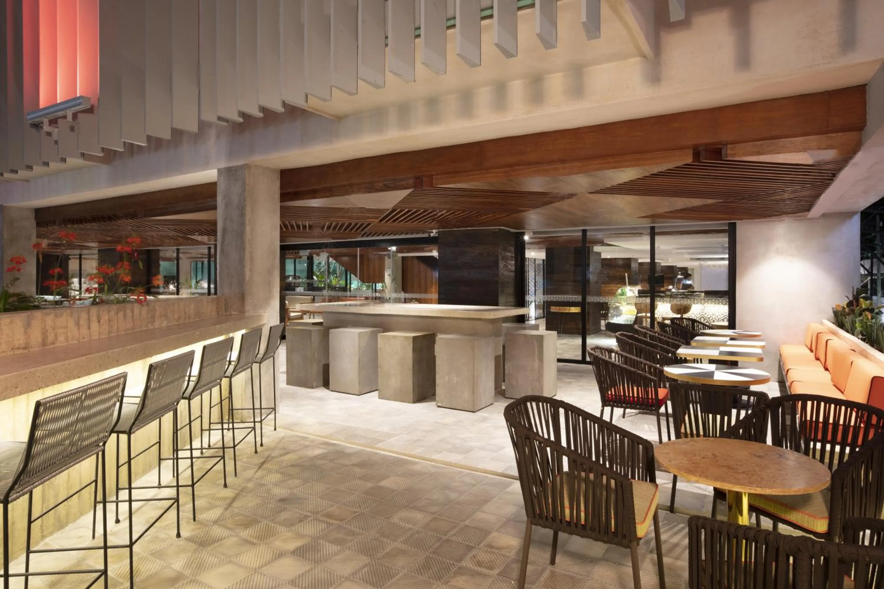 Lounge or bar in Mex Hoteles