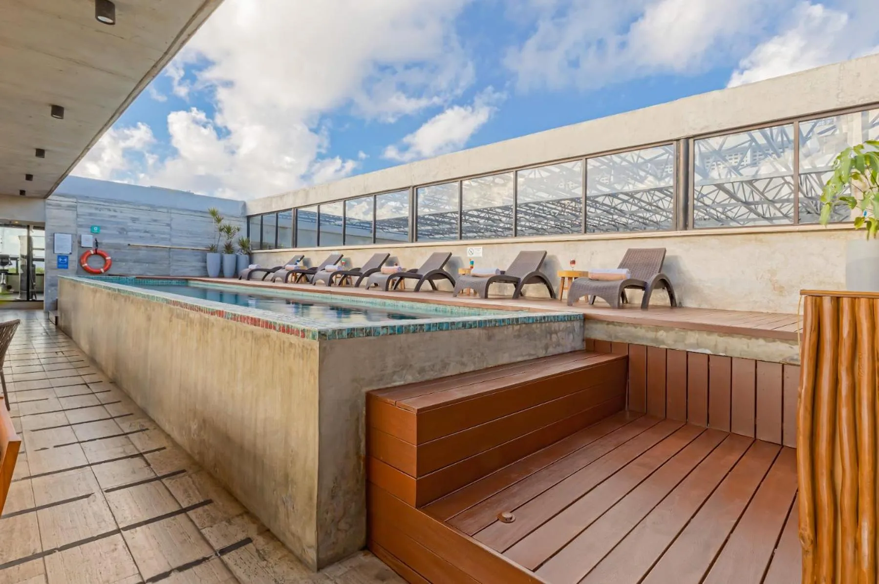 Swimming pool in Mex Hoteles