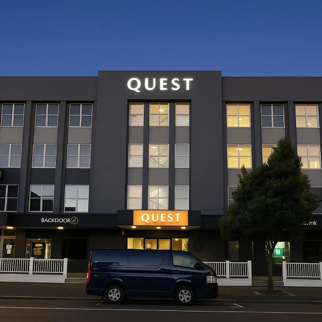 Property building in Quest New Plymouth CBD Apartment Hotel