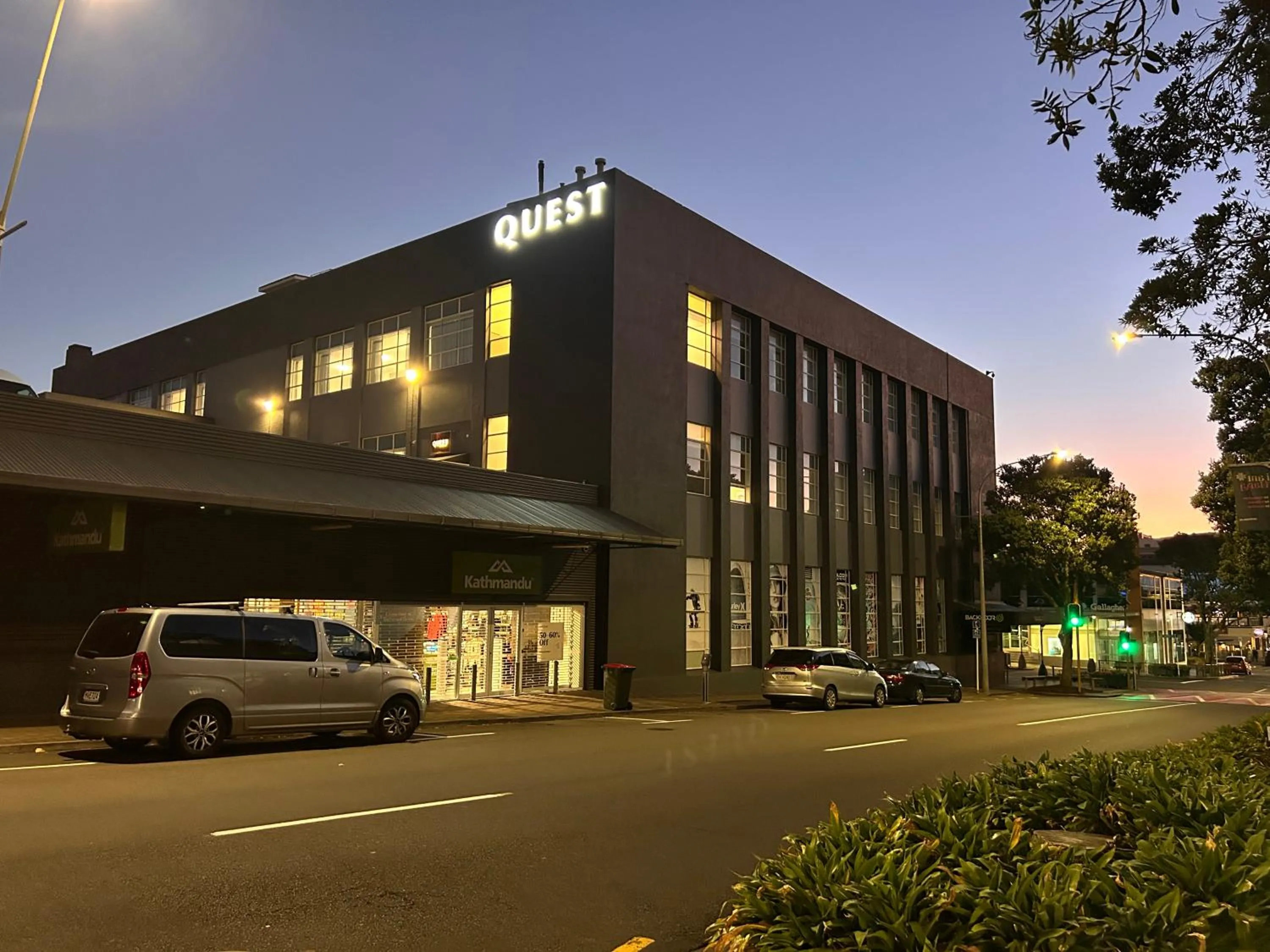 Property building in Quest New Plymouth CBD Apartment Hotel