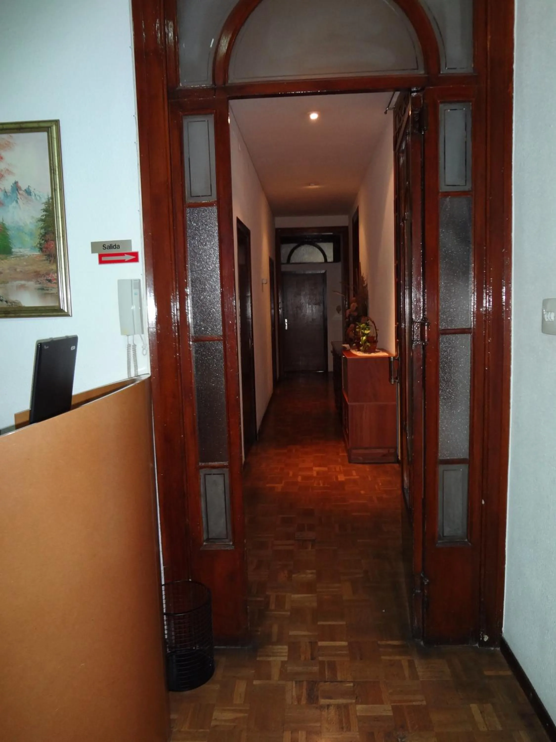 Lobby or reception in Hostal Lima