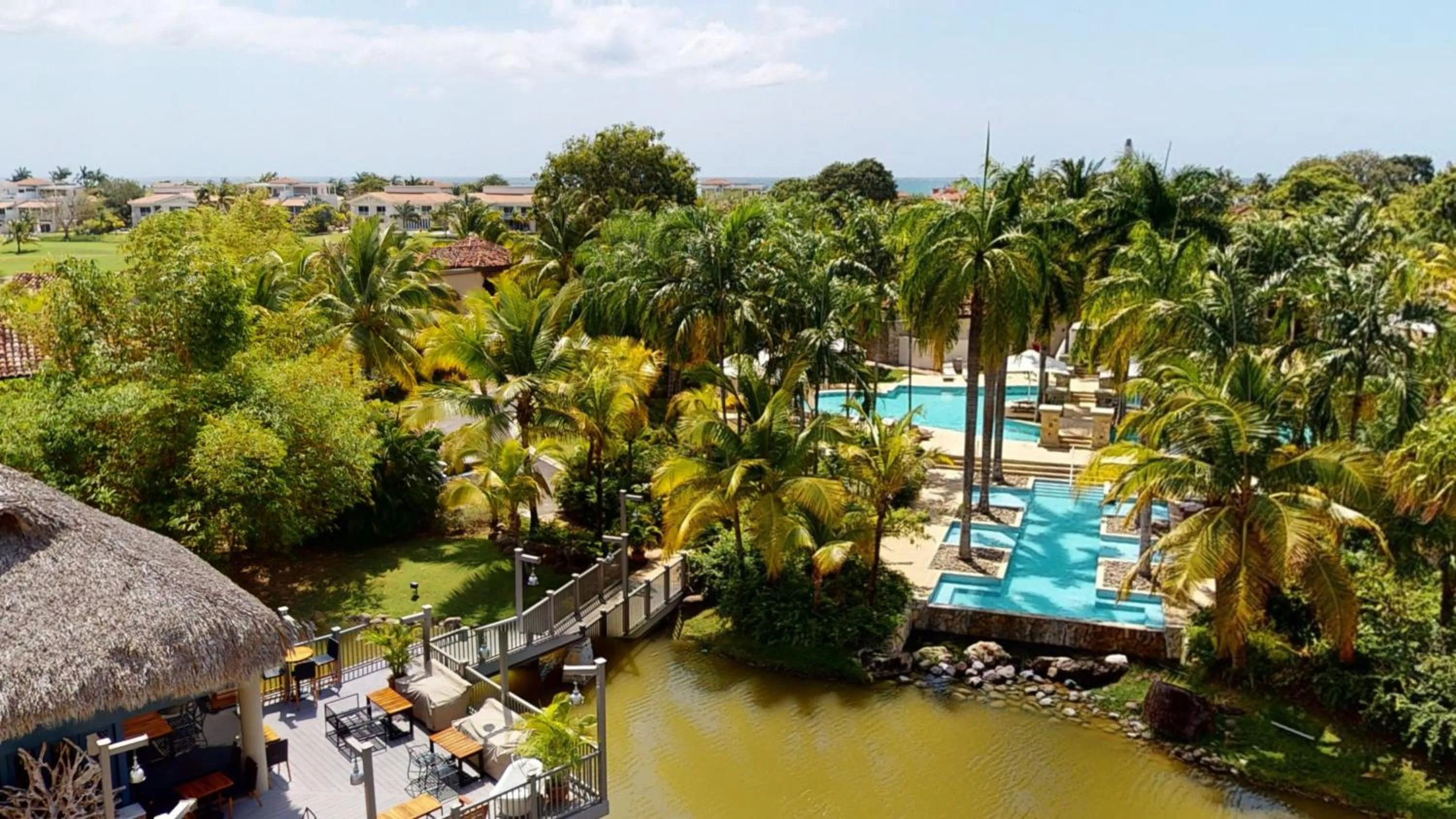 Lake view in The Buenaventura Golf & Beach Resort, Autograph Collection