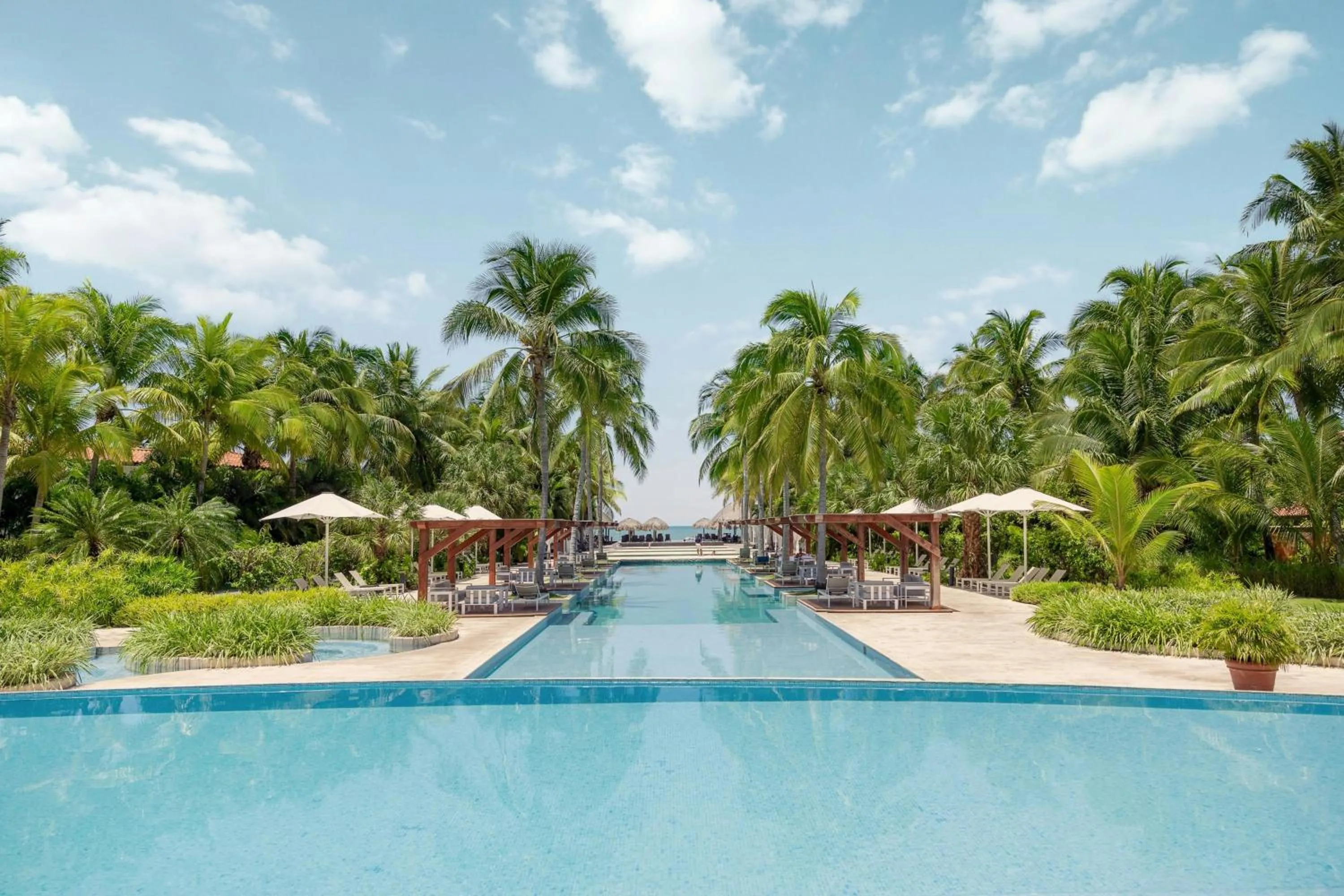 Swimming pool in The Buenaventura Golf & Beach Resort, Autograph Collection