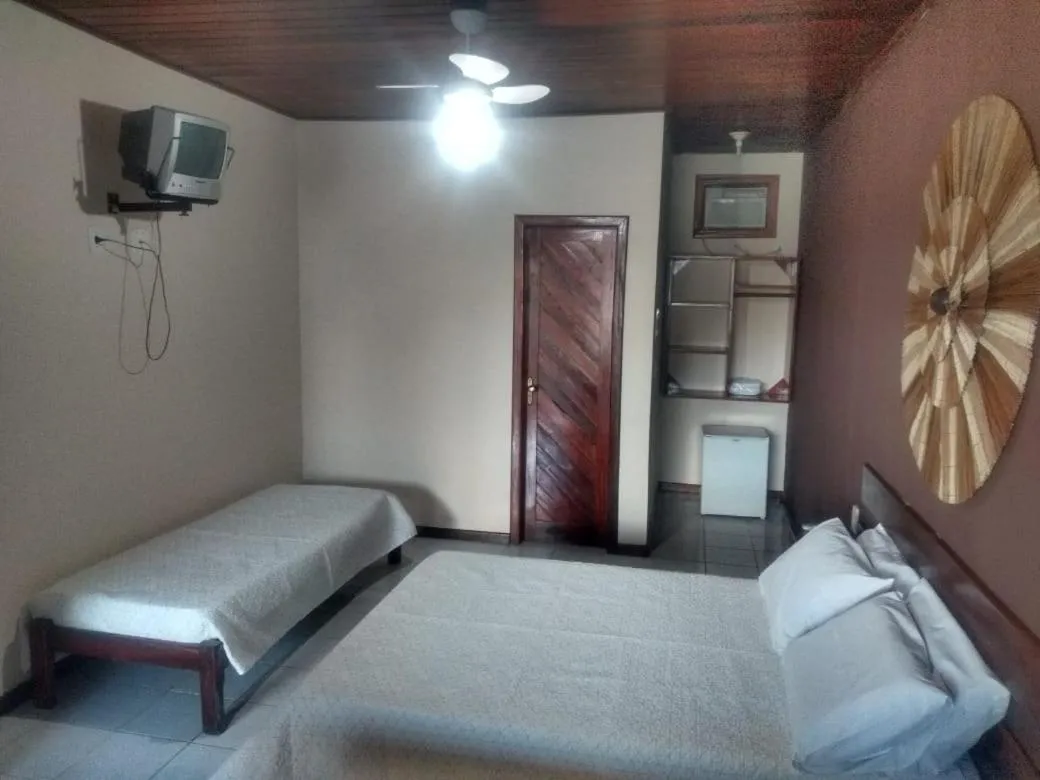 Bed in Pousada Portal do Sol