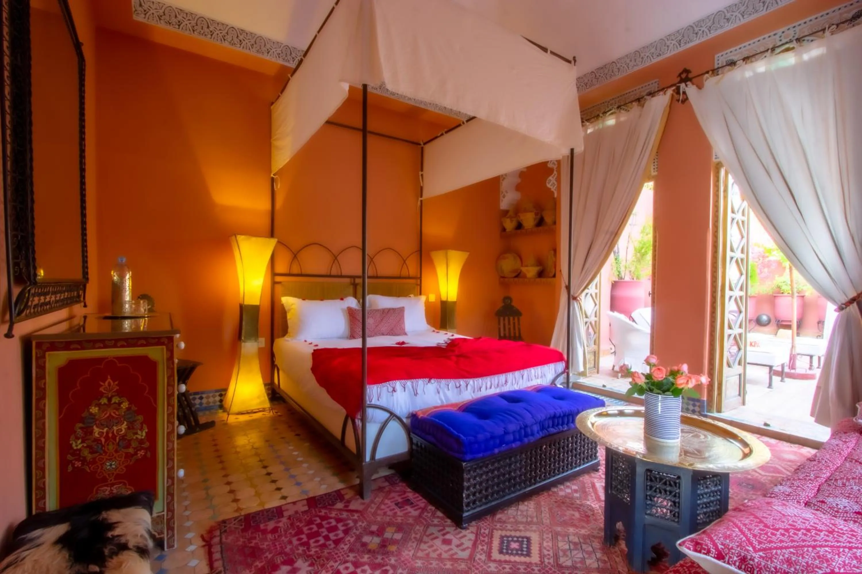 Bedroom, Bed in Riad Kaiss By Anika
