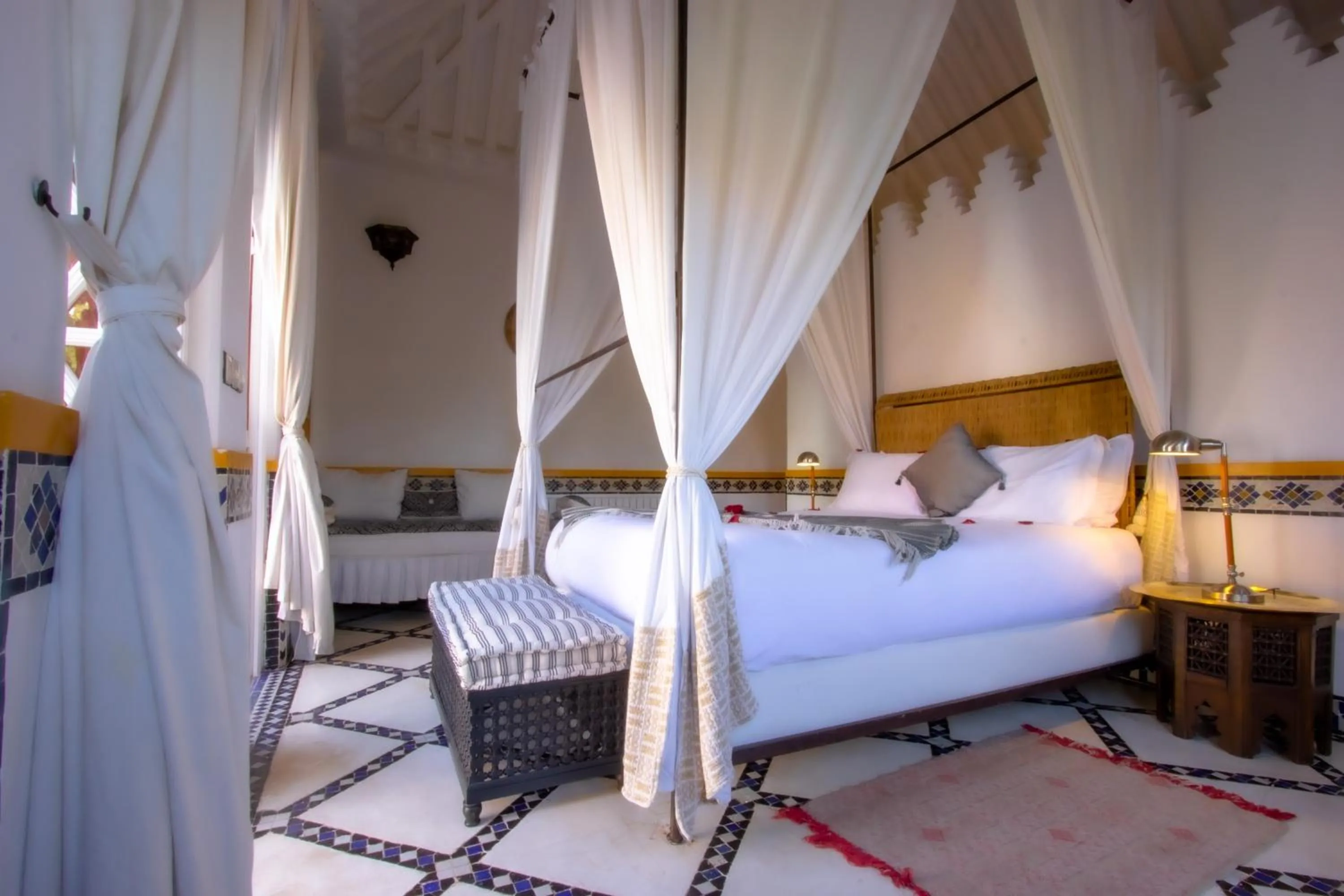 Bedroom, Bed in Riad Kaiss By Anika