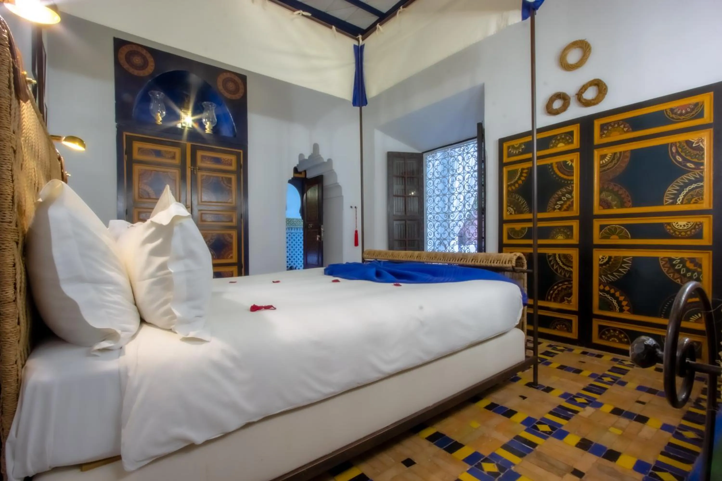 Bedroom, Bed in Riad Kaiss By Anika