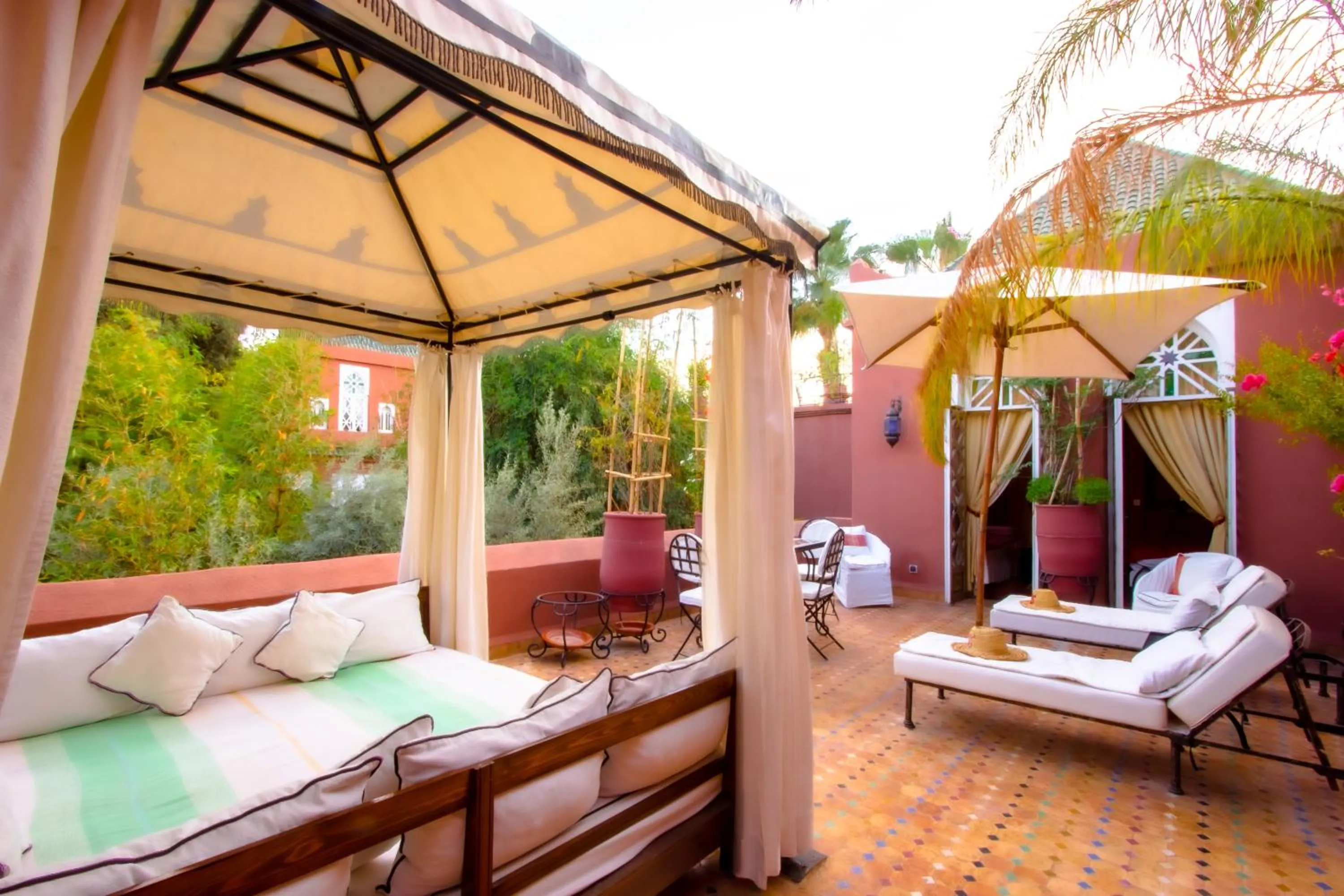 Balcony/Terrace in Riad Kaiss By Anika