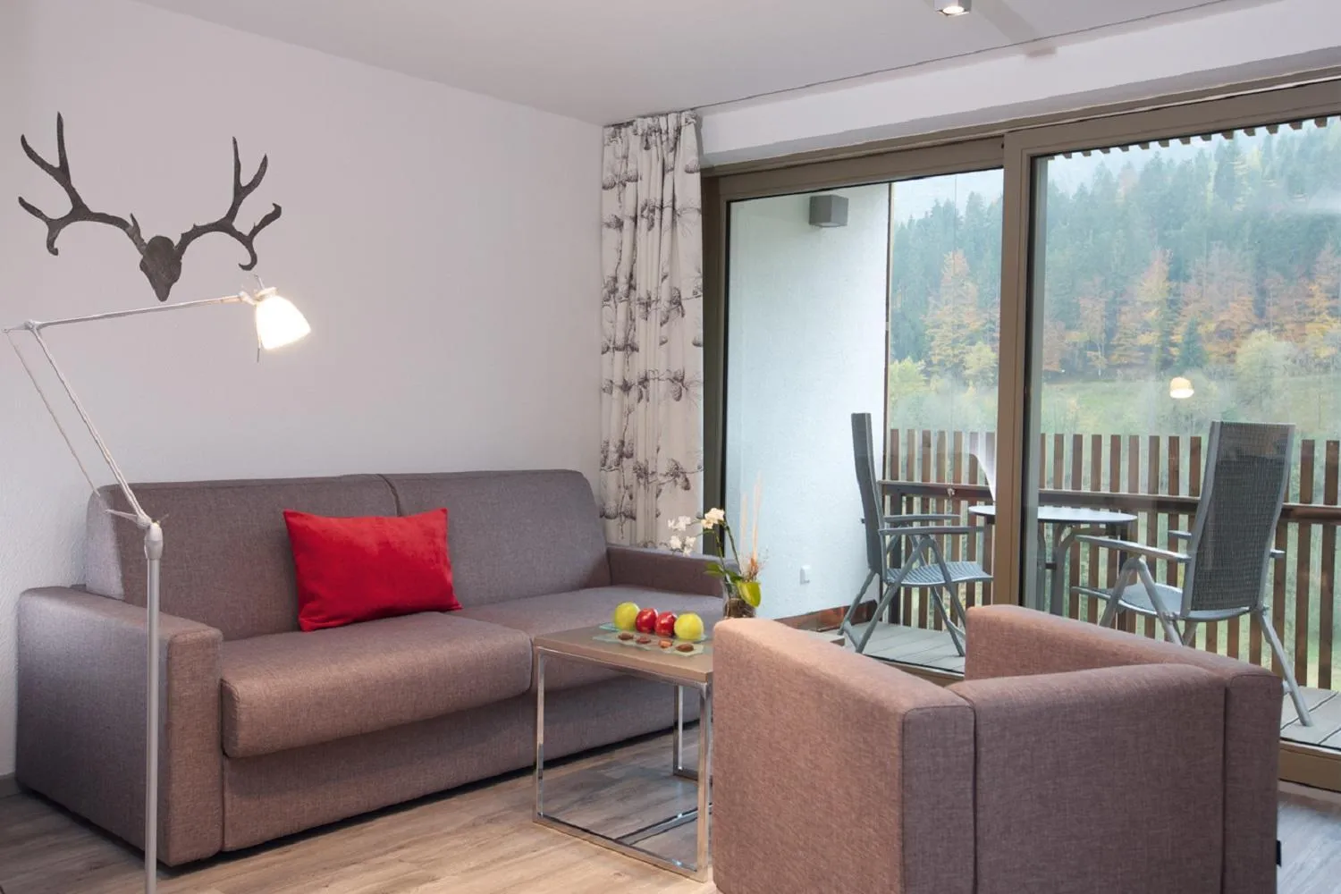 Seating area in Hotel Traube Tonbach