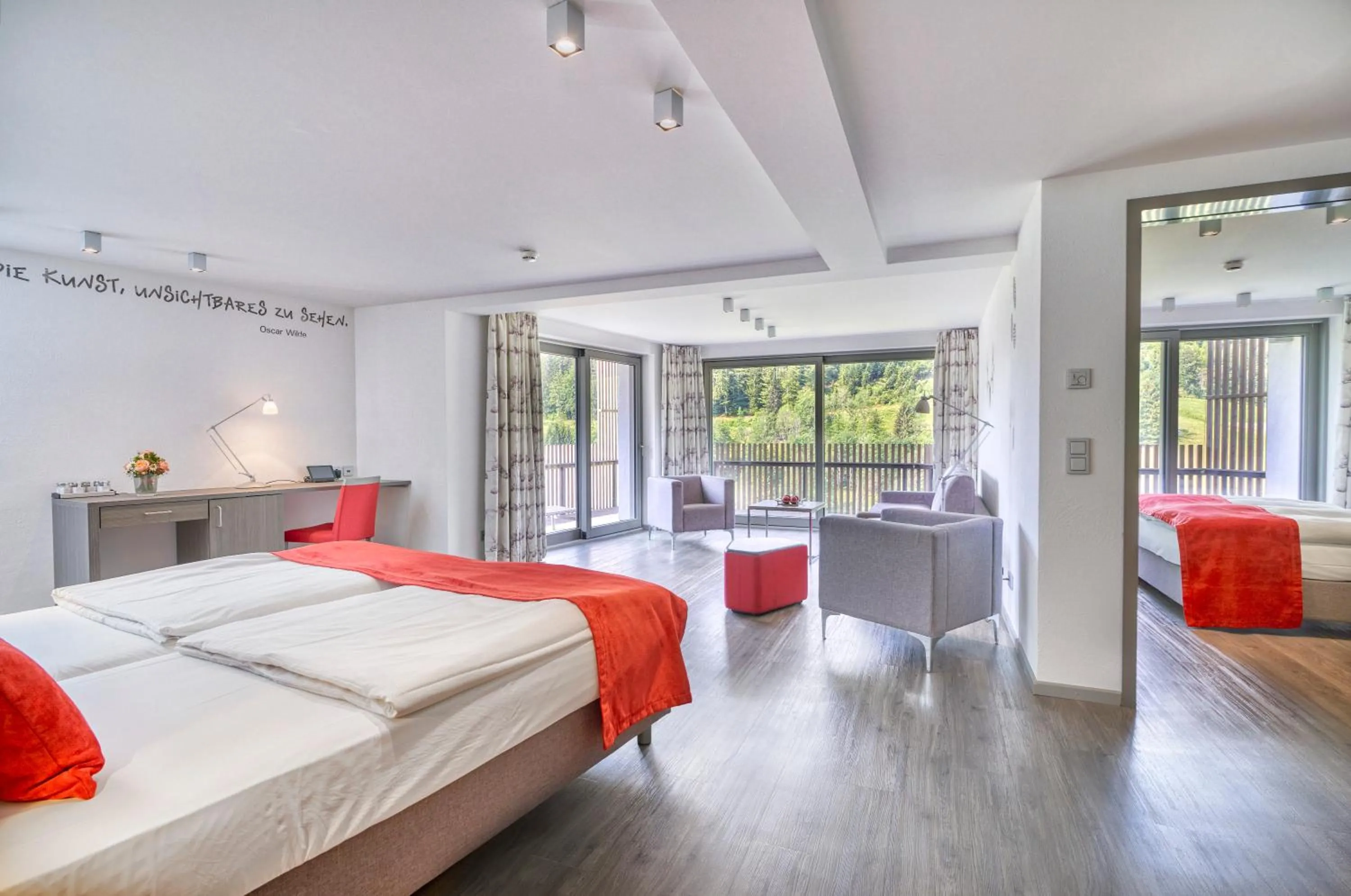 Photo of the whole room, Bed in Hotel Traube Tonbach