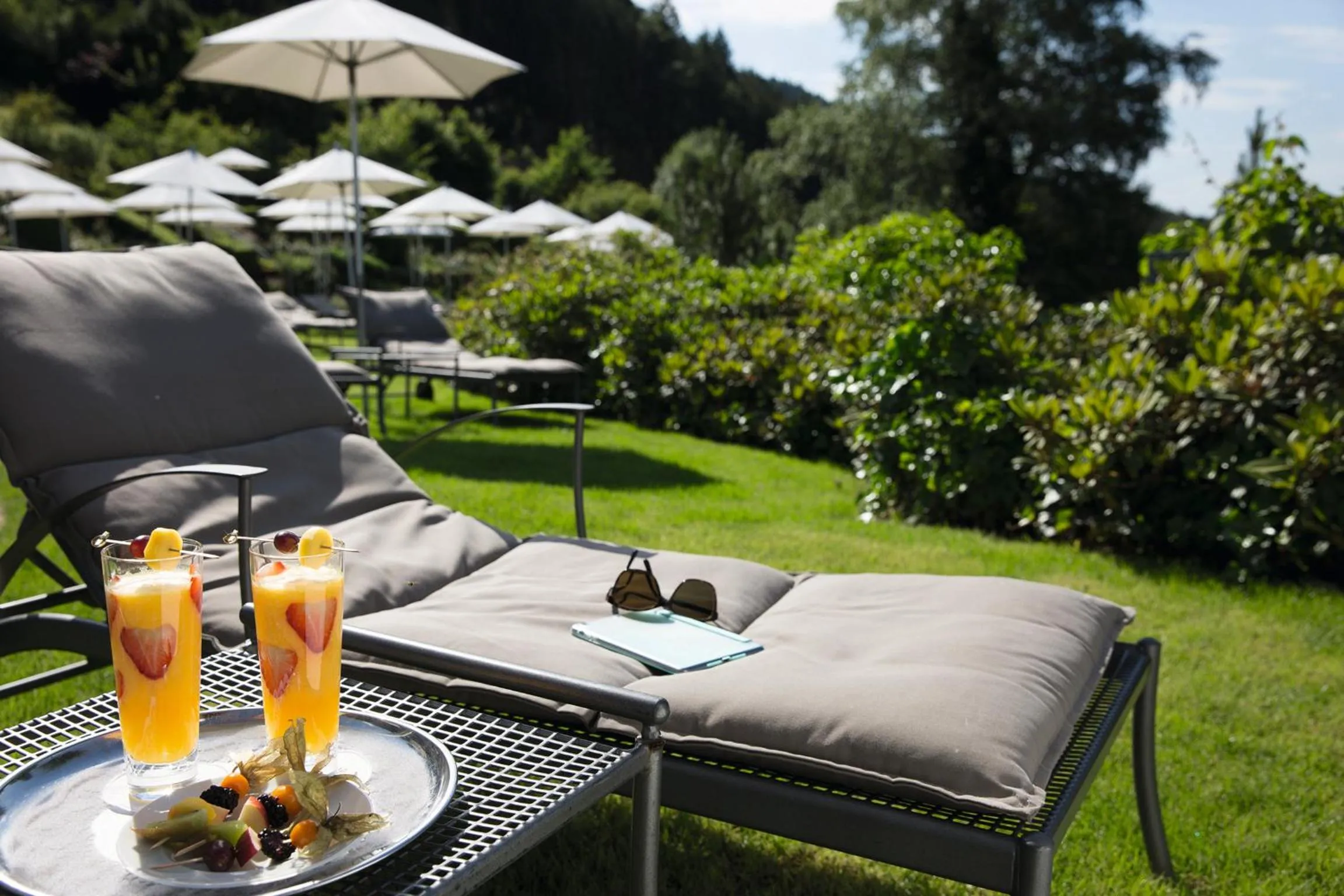Swimming pool in Hotel Traube Tonbach
