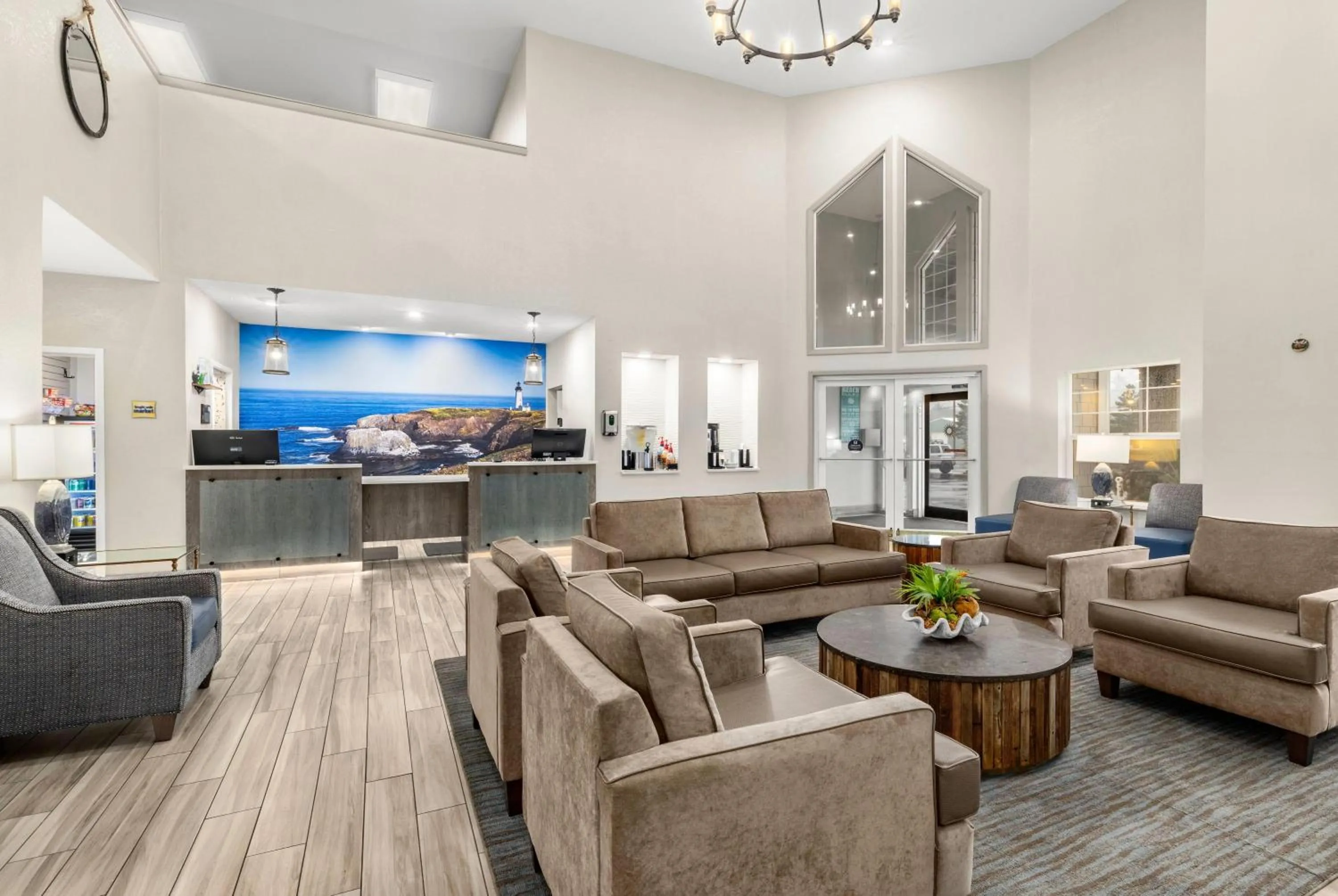 Lobby or reception in La Quinta by Wyndham Newport