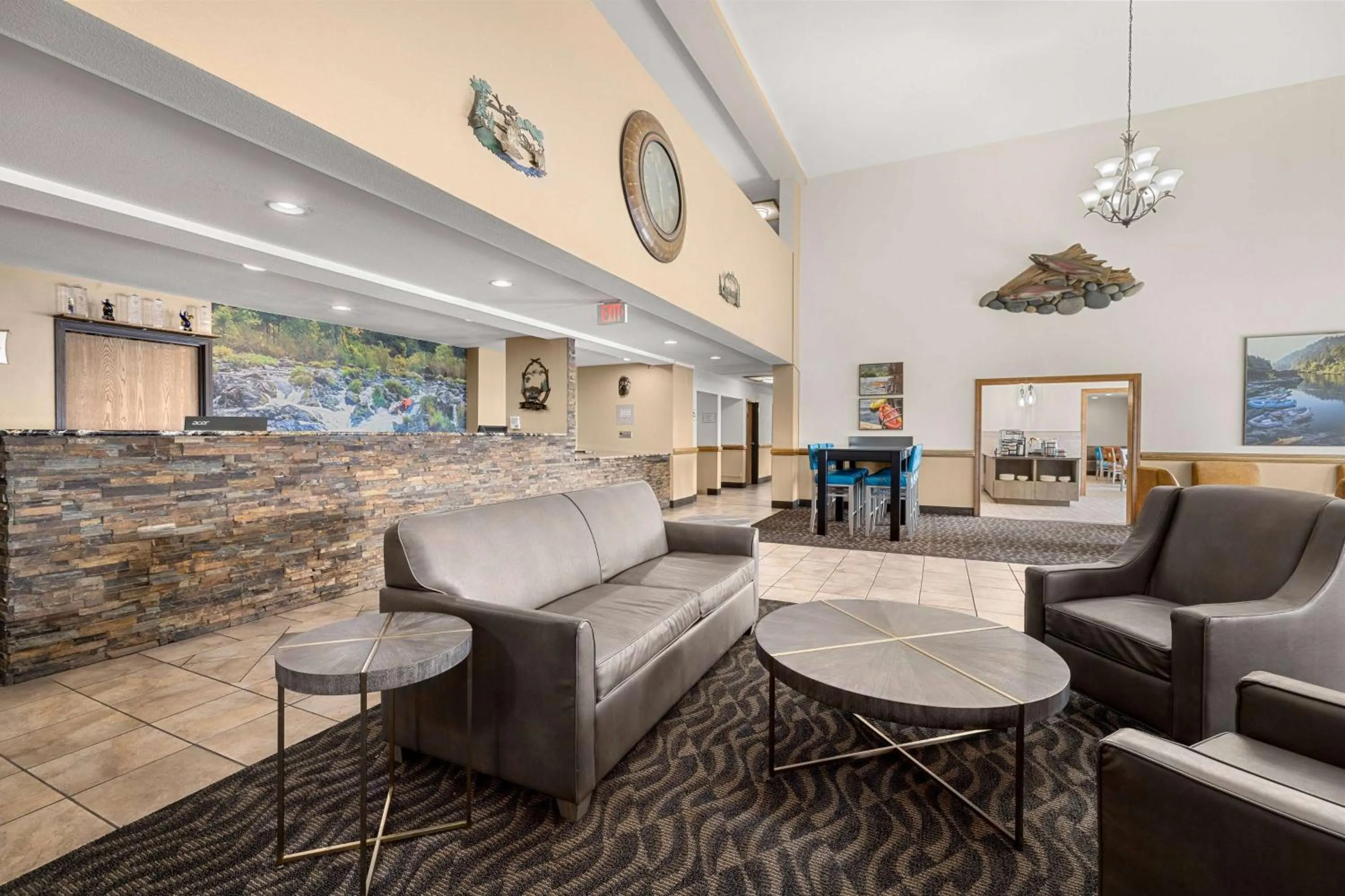 Lobby or reception in La Quinta by Wyndham Grants Pass