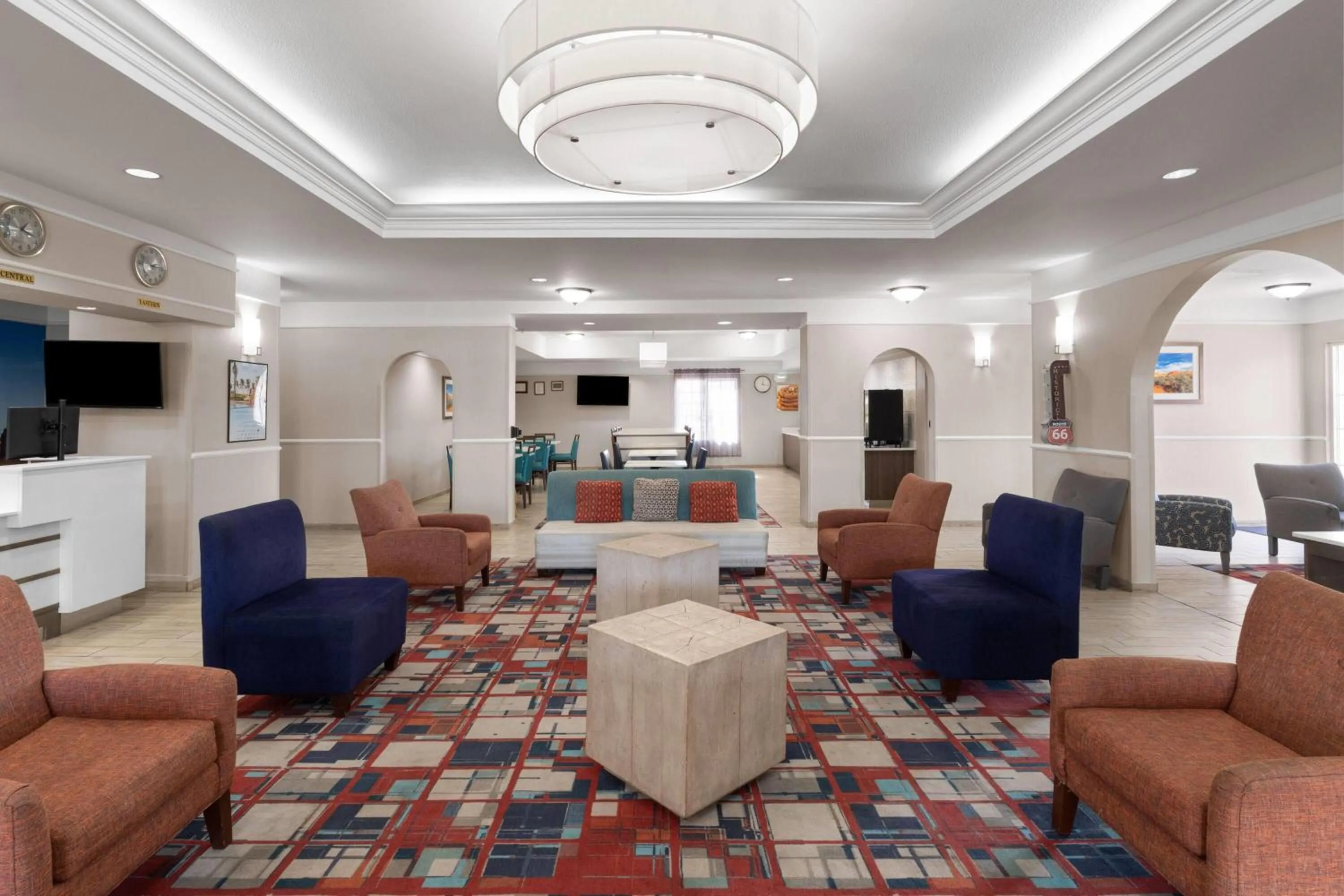 Lobby or reception in La Quinta by Wyndham Gallup
