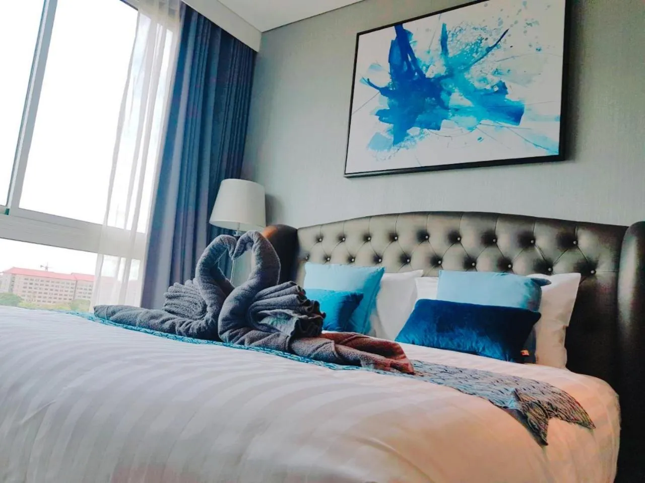 Bed in Veranda Residence pattaya By Sea