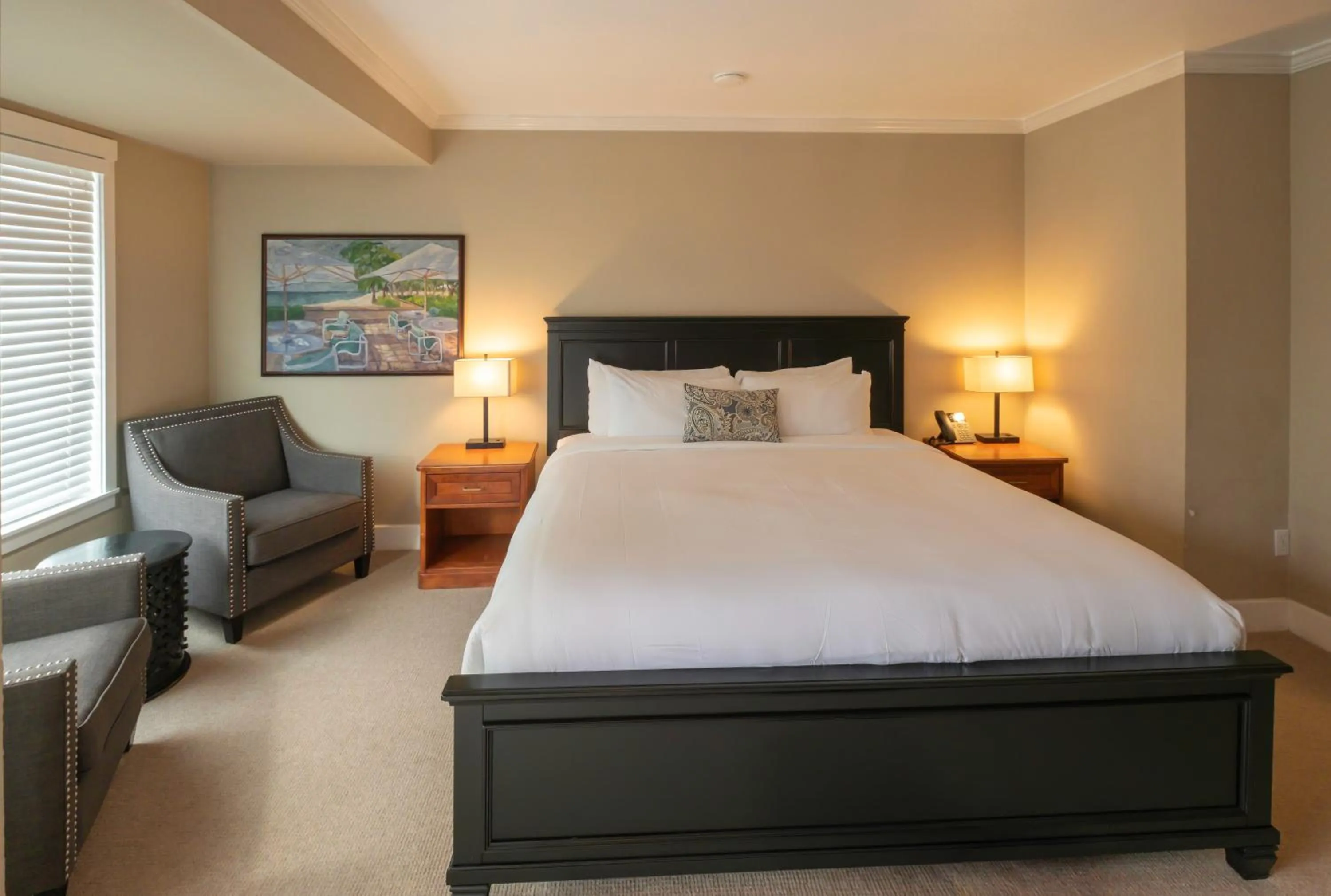 Bed in Cannon Beach Hotel Collection