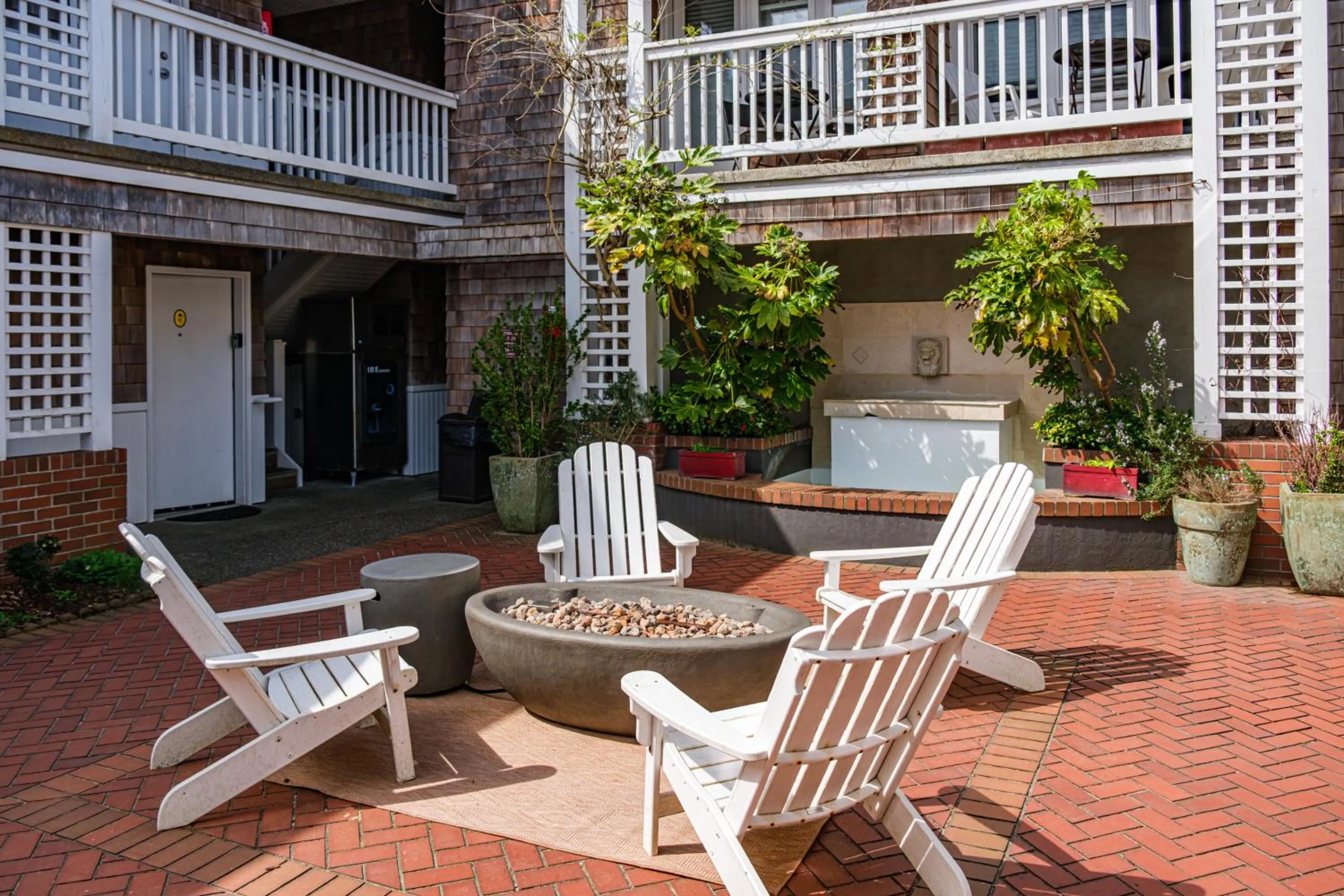 fireplace in Cannon Beach Hotel Collection