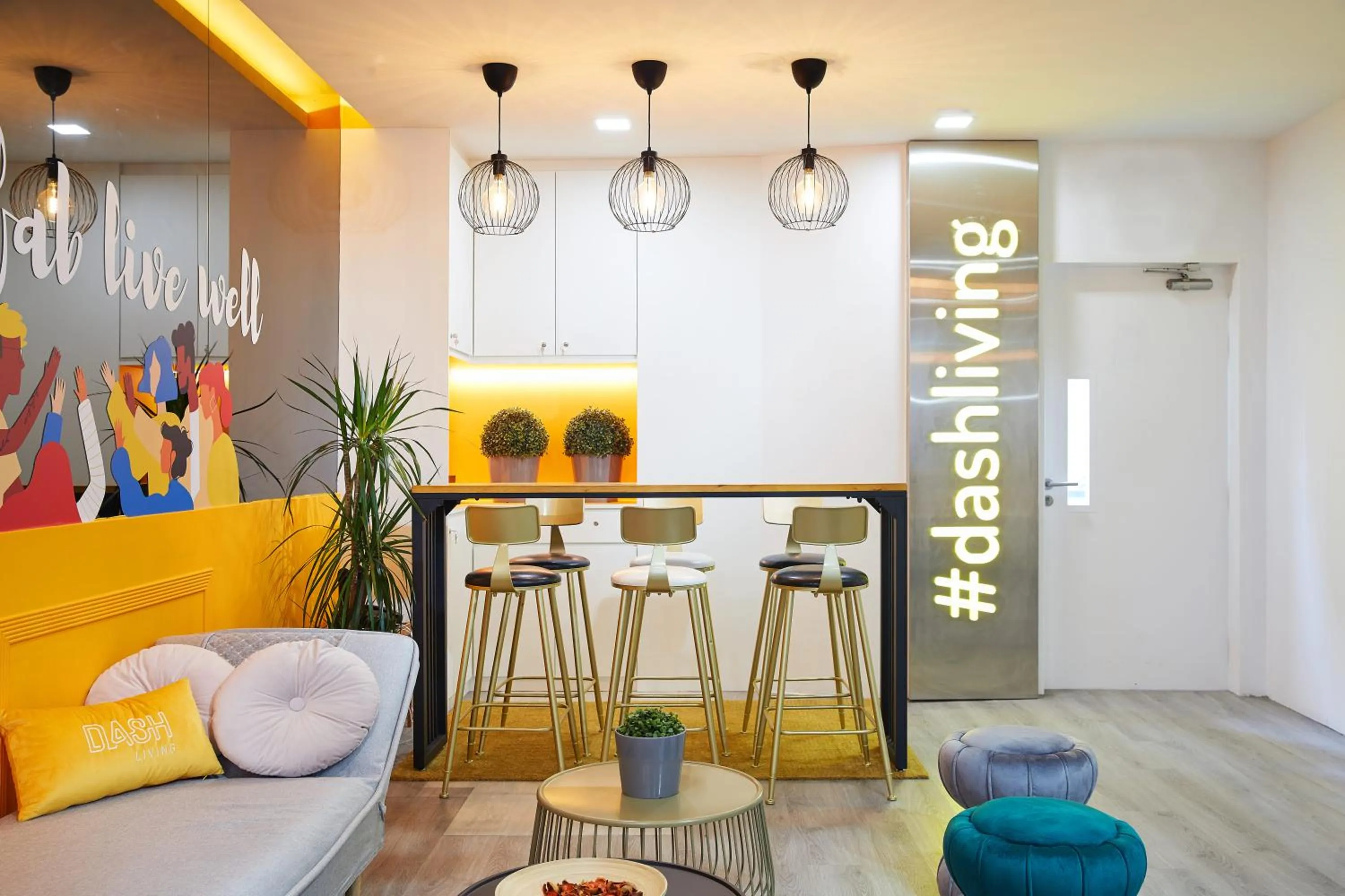 Lobby or reception in Dash Living on Mackenzie