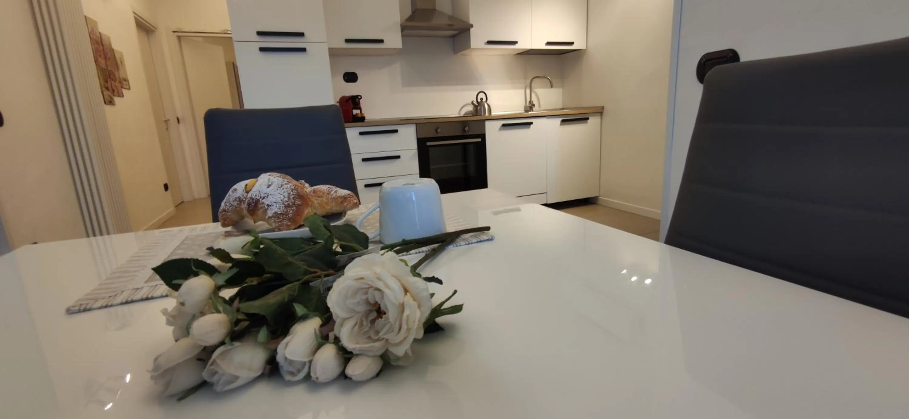 Kitchen or kitchenette in Hotel Residence Alessandra